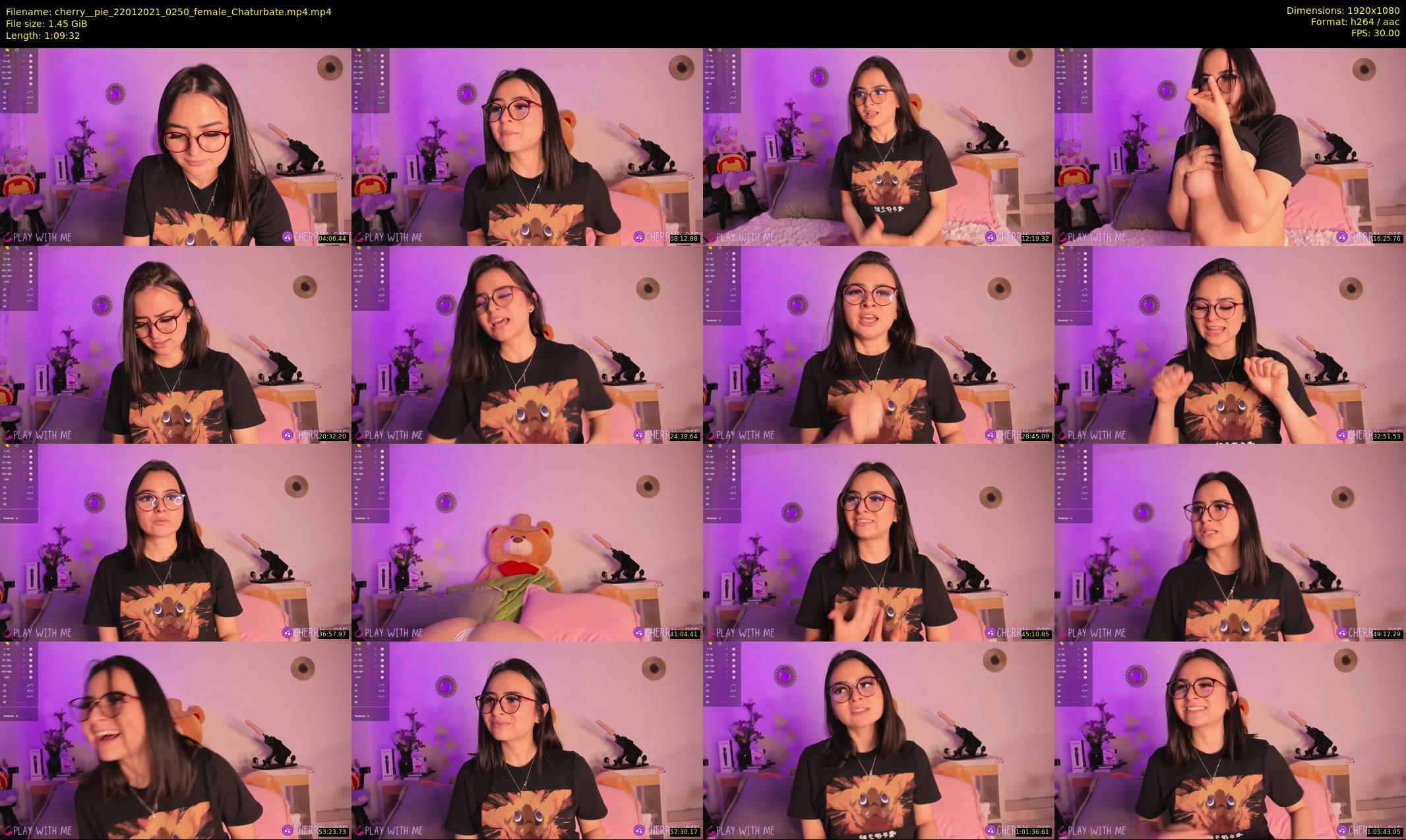 cherry__pie — 70 minute Chaturbate female cam show recording, 1080p, Jan 22, 2021
