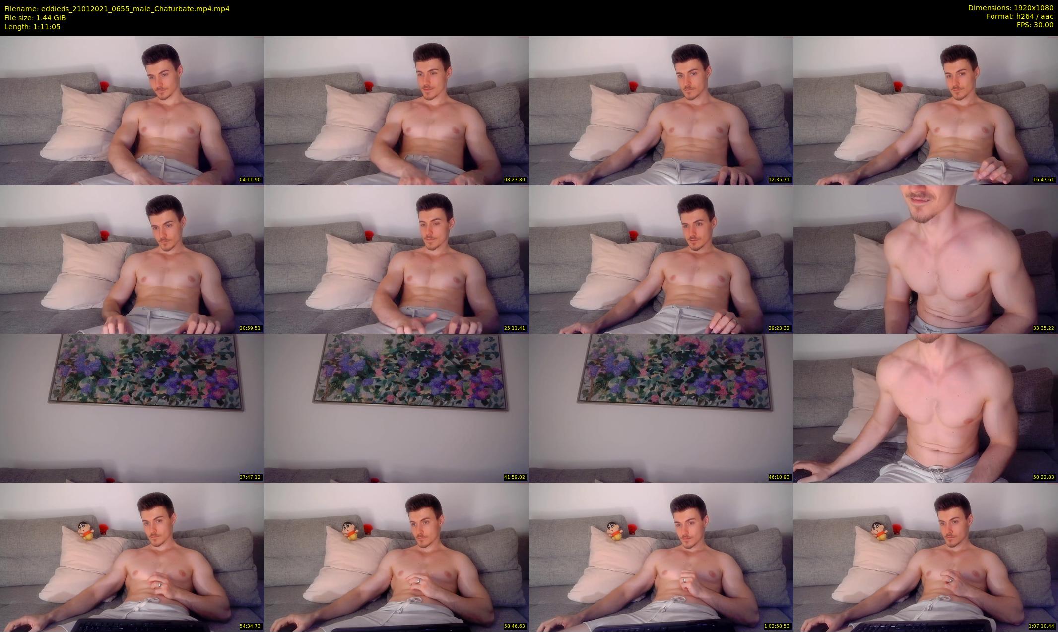 eddieds — 72 minute Chaturbate male cam show recording, 1080p, Jan 21, 2021