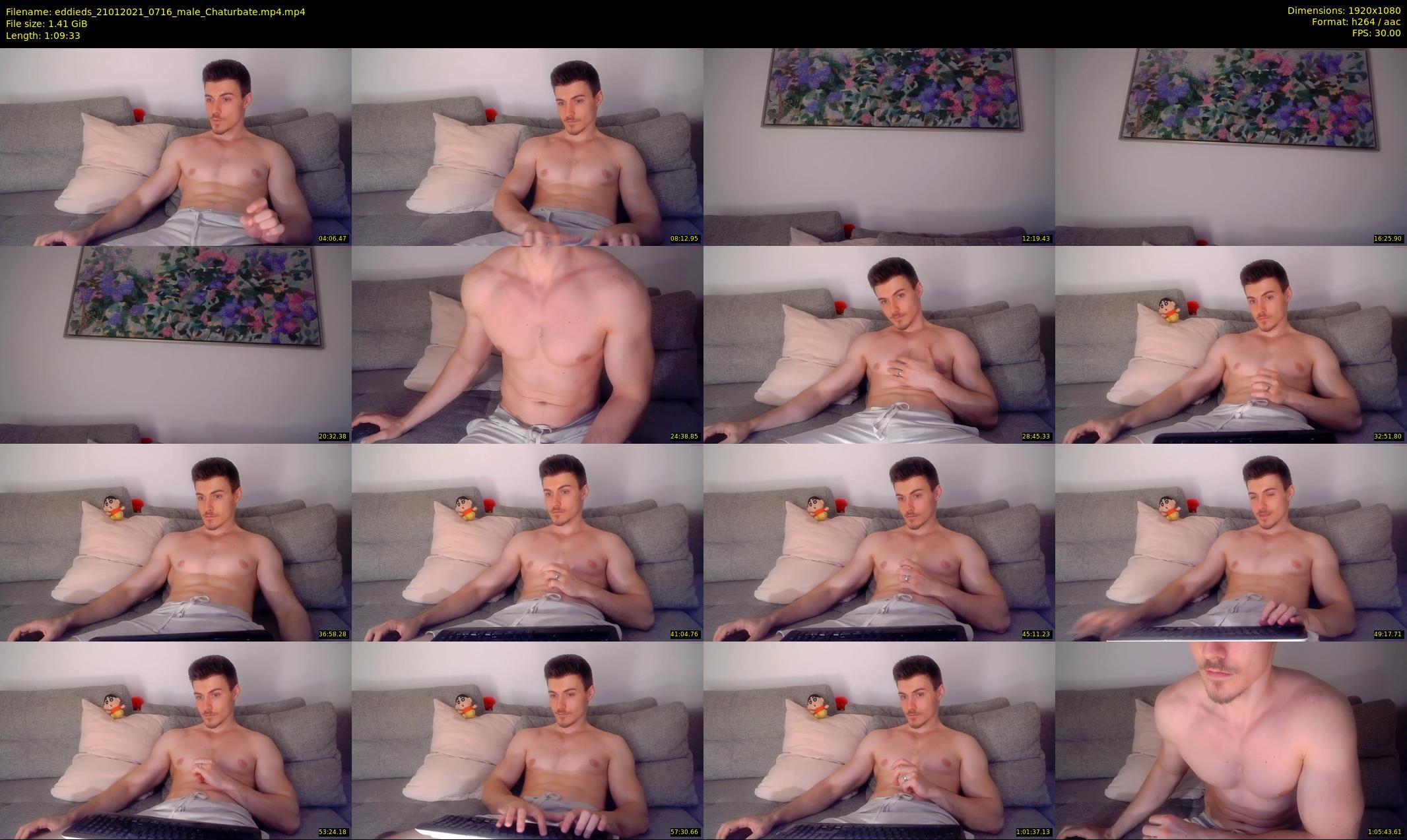 eddieds — 70 minute Chaturbate male cam show recording, 1080p, Jan 21, 2021