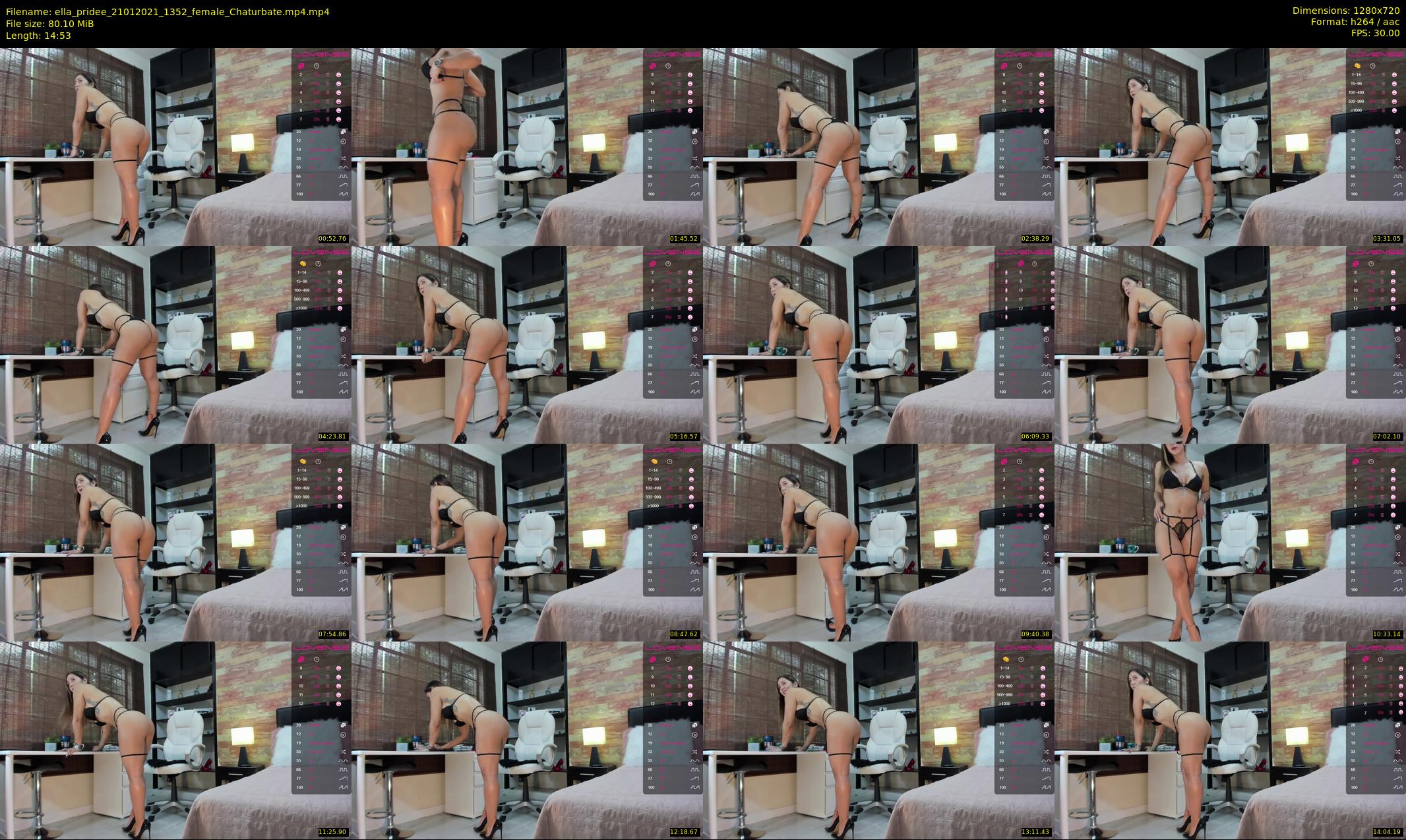 ella_pridee — 15 minute Chaturbate female cam show recording, 720p, Jan 21, 2021