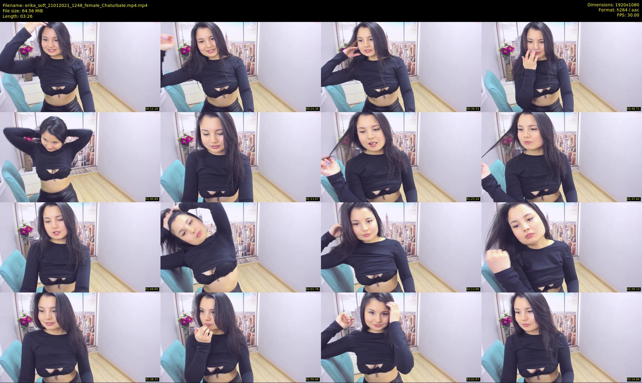 erika_soft — 4 minute Chaturbate female cam show recording, 1080p, Jan 21, 2021