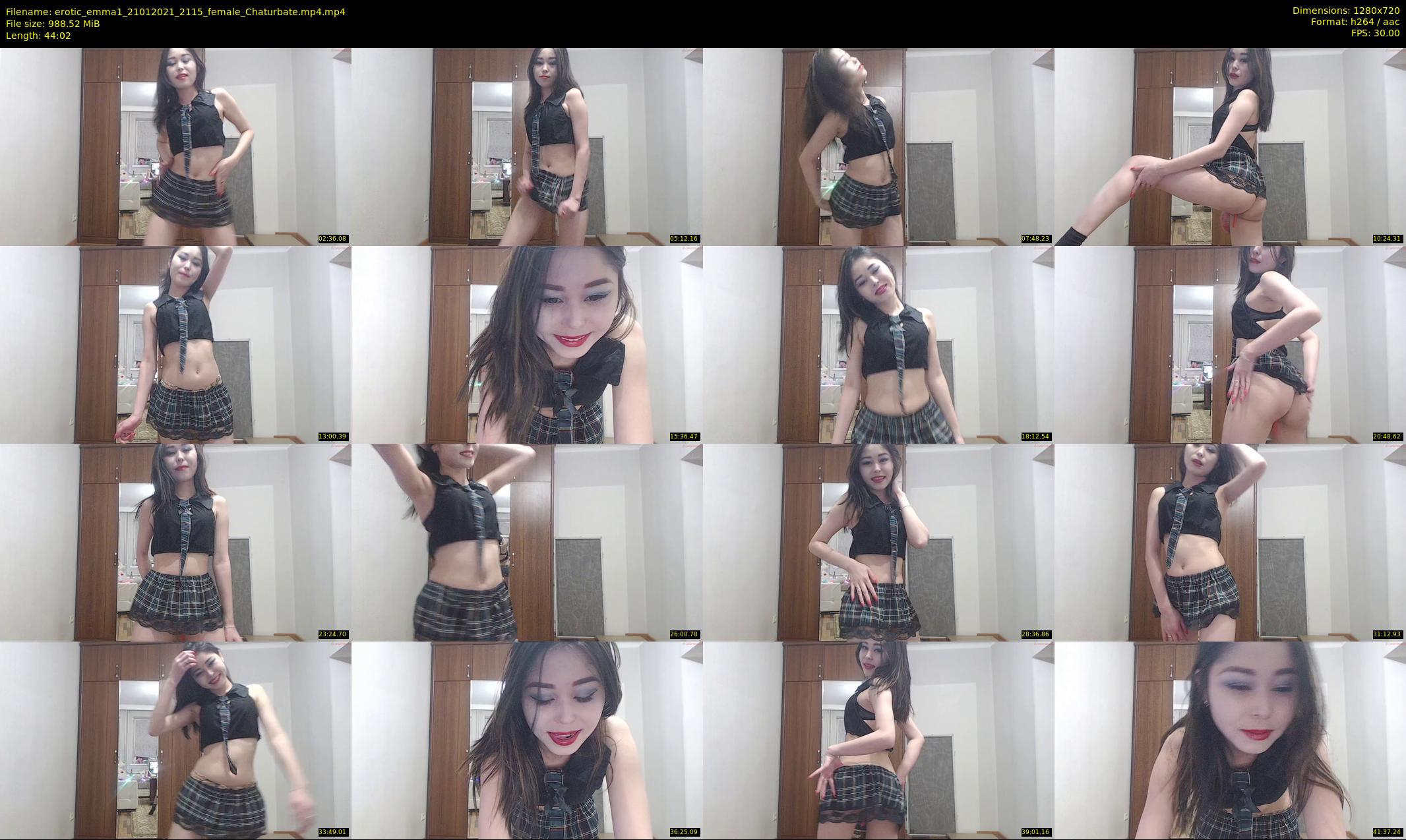 erotic_emma1 — 45 minute Chaturbate female cam show recording, 720p, Jan 21, 2021