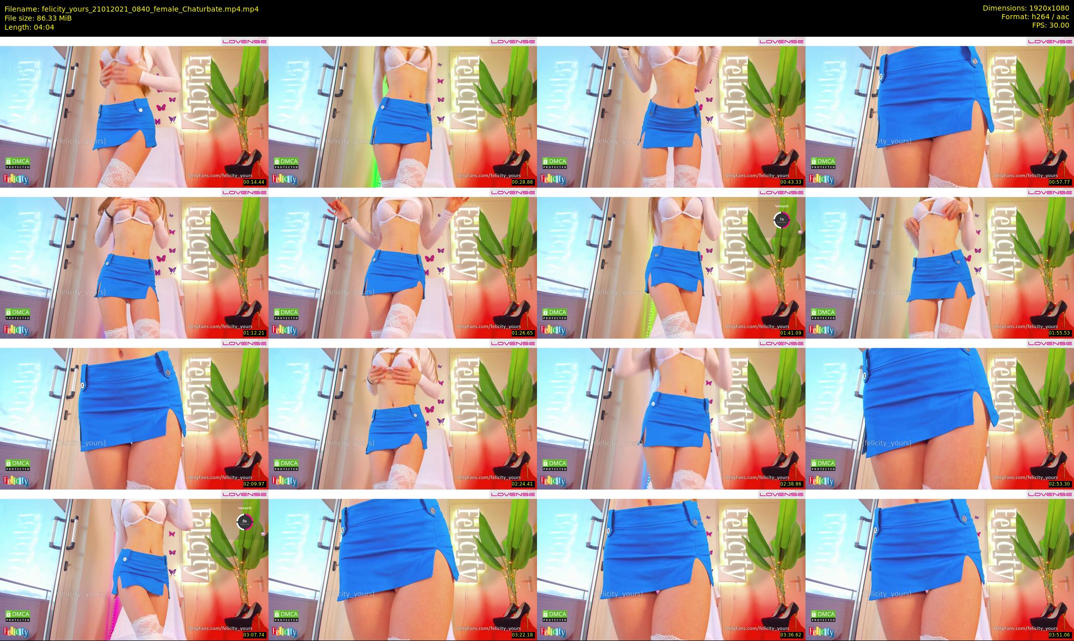felicity_yours — 5 minute Chaturbate female cam show recording, 1080p, Jan 21, 2021