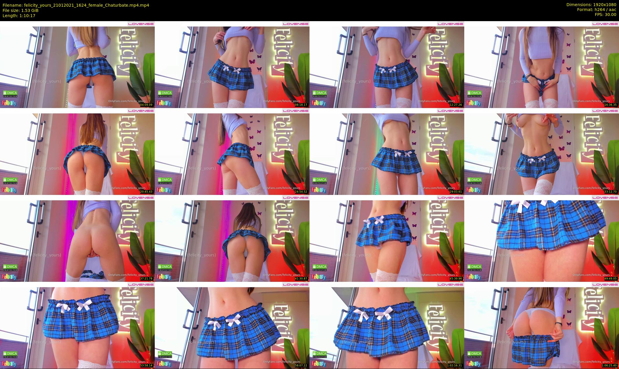 felicity_yours — 71 minute Chaturbate female cam show recording, 1080p, Jan 21, 2021