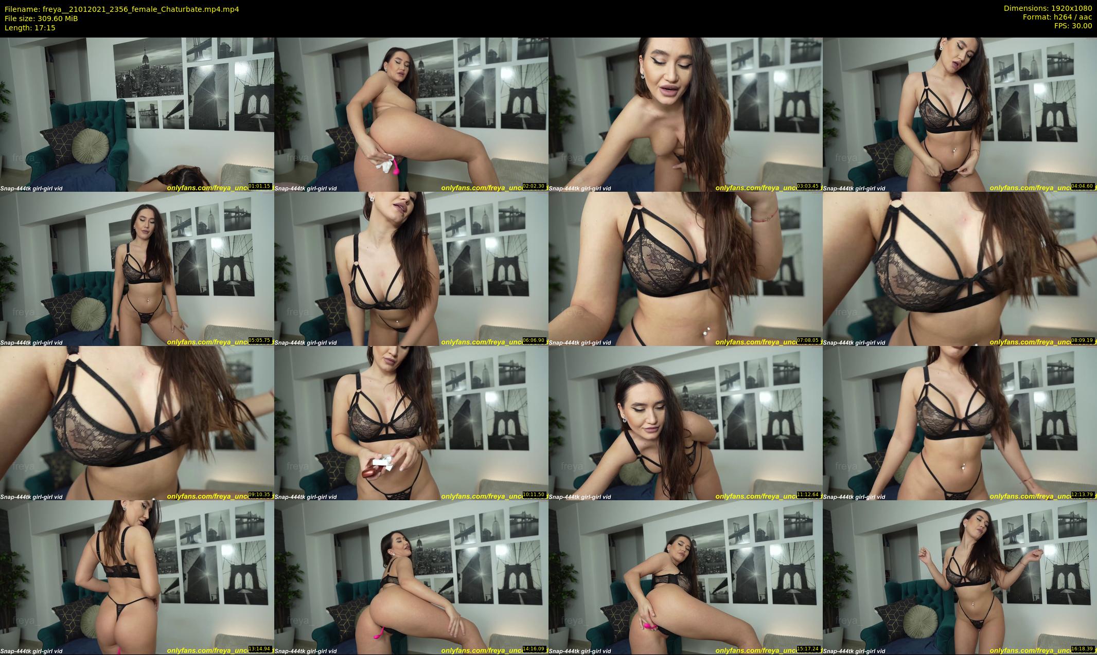 freya_ — 18 minute Chaturbate female cam show recording, 1080p, Jan 21, 2021