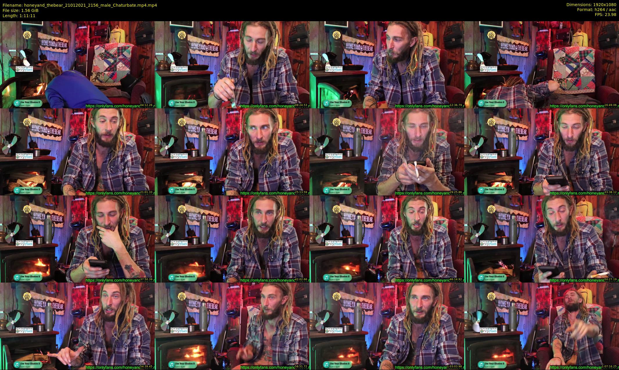 honeyand_thebear — 72 minute Chaturbate couple cam show recording, 1080p, Jan 21, 2021