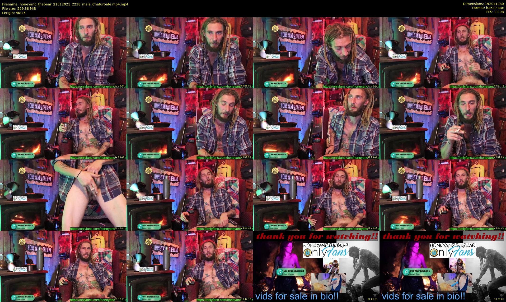 honeyand_thebear — 41 minute Chaturbate couple cam show recording, 1080p, Jan 21, 2021