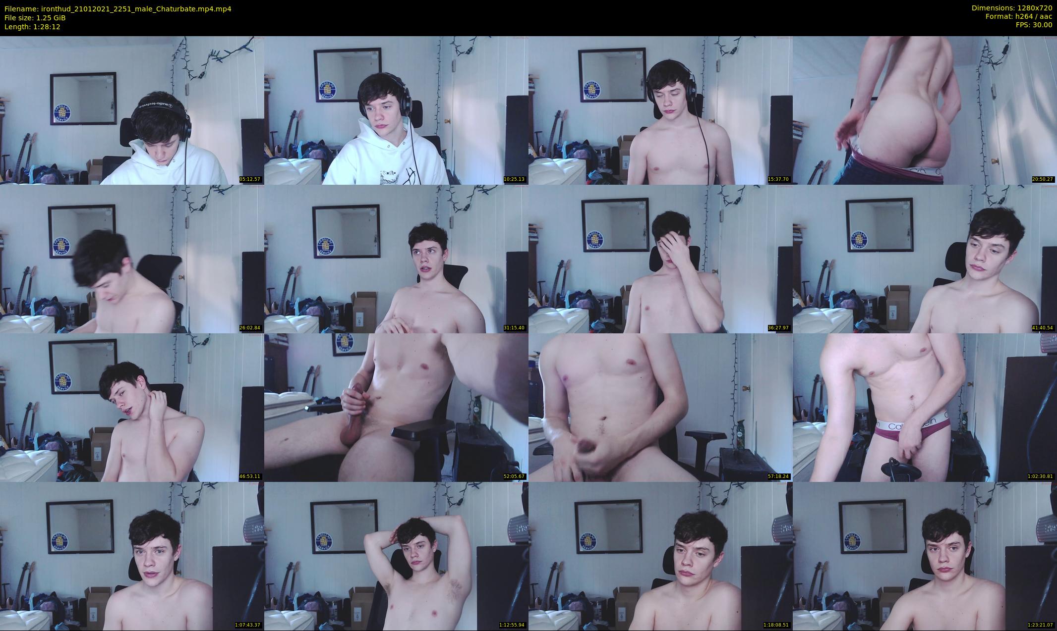 ironthud — 89 minute Chaturbate male cam show recording, 720p, Jan 21, 2021