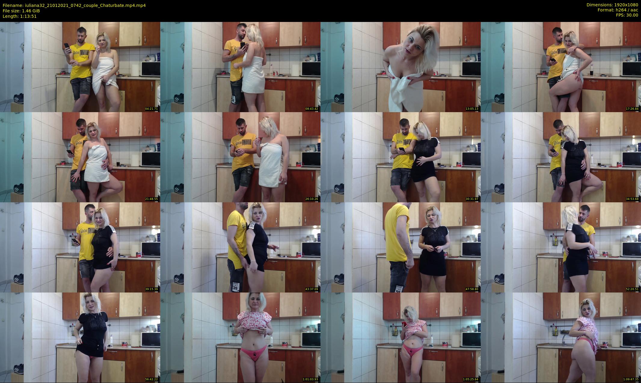 iuliana32 — 74 minute Chaturbate couple cam show recording, 1080p, Jan 21, 2021