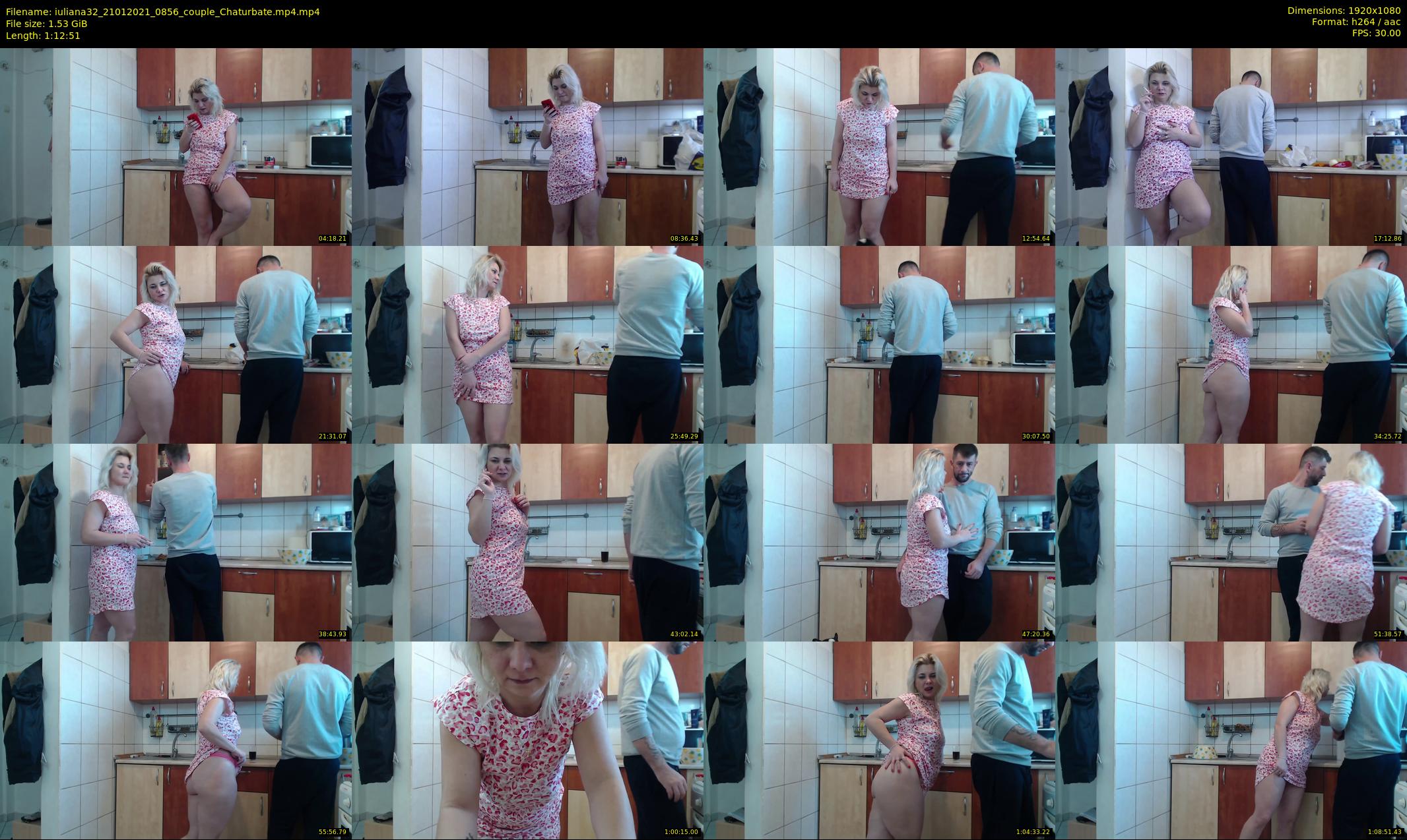 iuliana32 — 73 minute Chaturbate couple cam show recording, 1080p, Jan 21, 2021