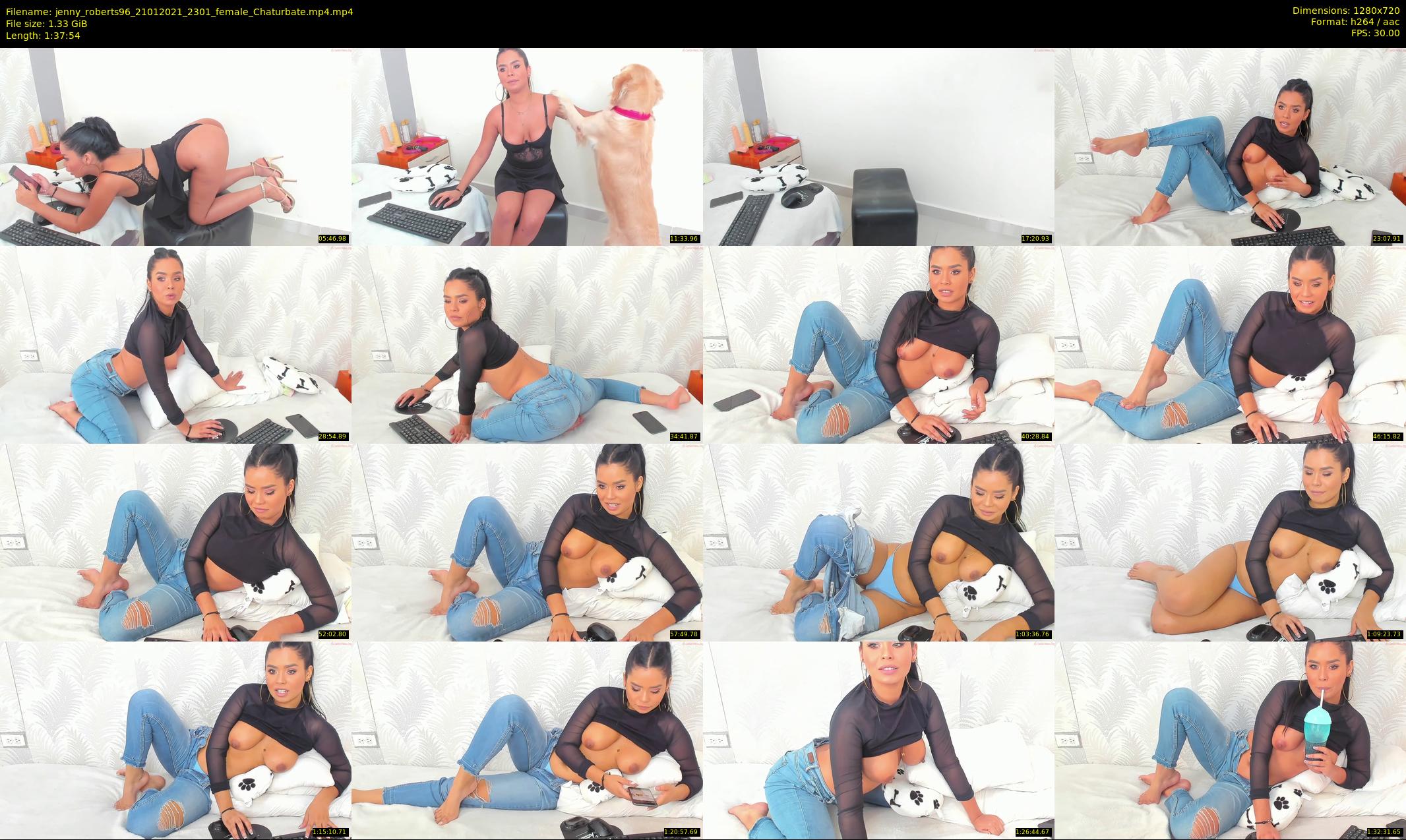 jenny_roberts96 — 98 minute Chaturbate female cam show recording, 720p, Jan 21, 2021