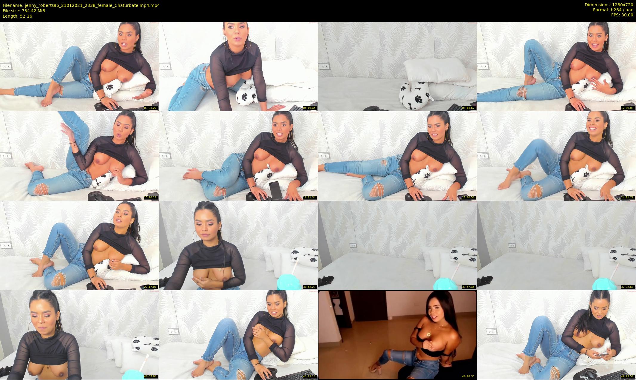 jenny_roberts96 — 53 minute Chaturbate female cam show recording, 720p, Jan 21, 2021