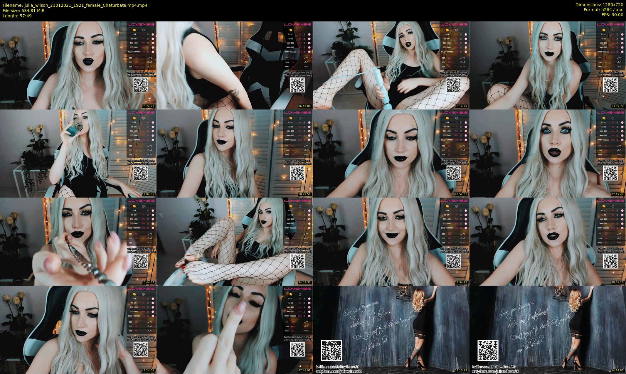 julia_wilson — 58 minute Chaturbate female cam show recording, 720p, Jan 21, 2021