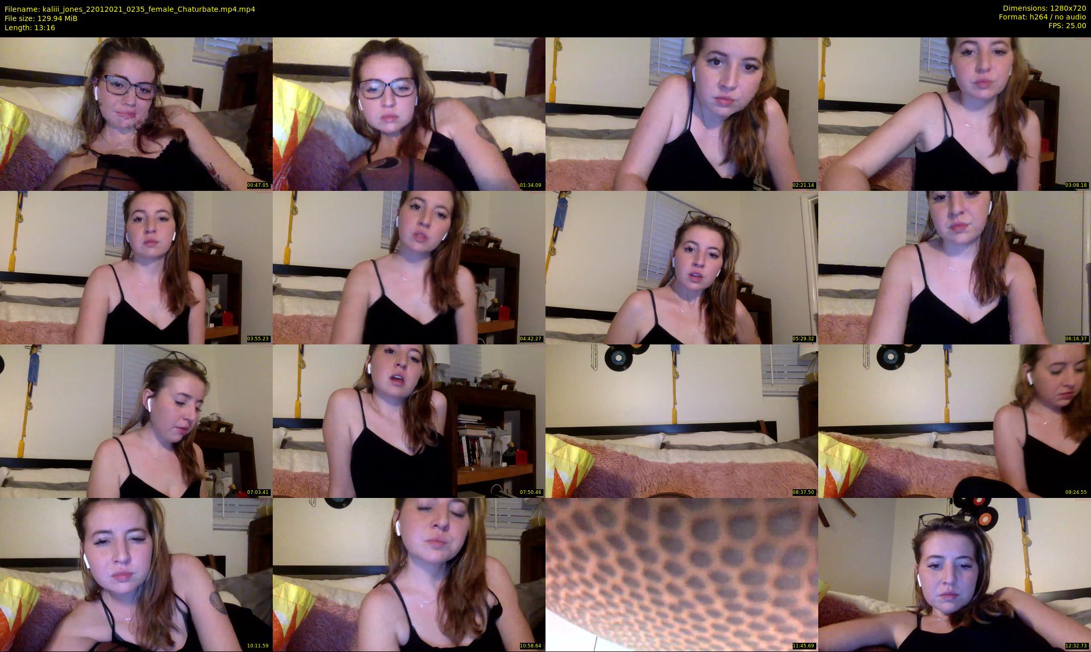 kaliii_jones — 14 minute Chaturbate female cam show recording, 720p, Jan 22, 2021