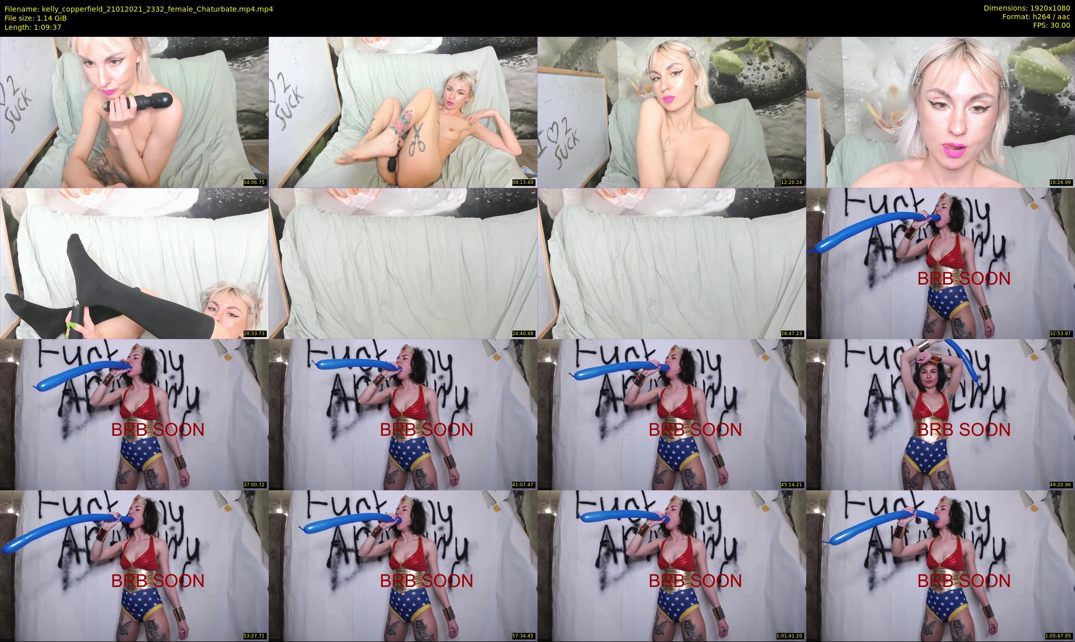 kelly_copperfield — 70 minute Chaturbate female cam show recording, 1080p, Jan 21, 2021
