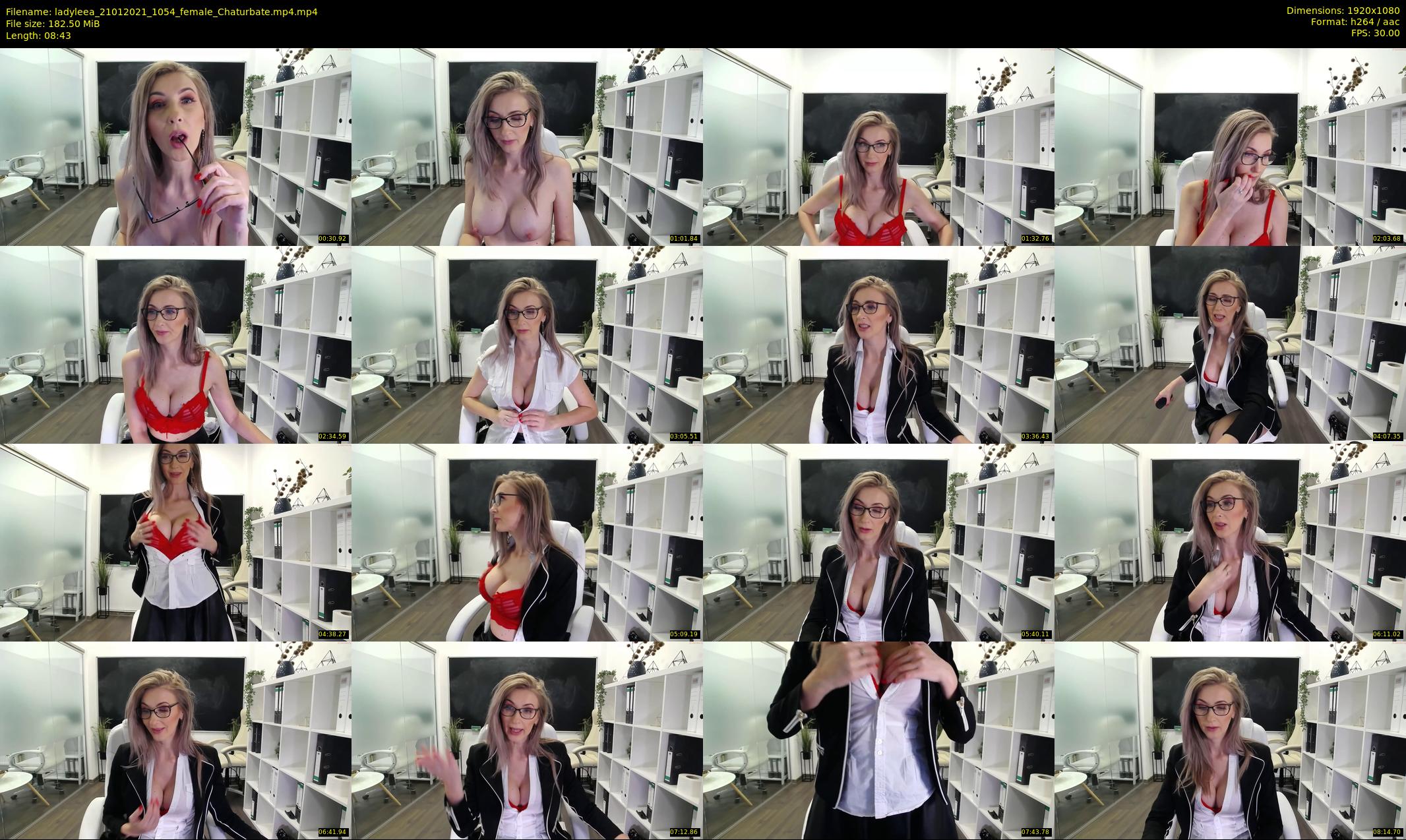 ladyleea — 9 minute Chaturbate female cam show recording, 1080p, Jan 21, 2021