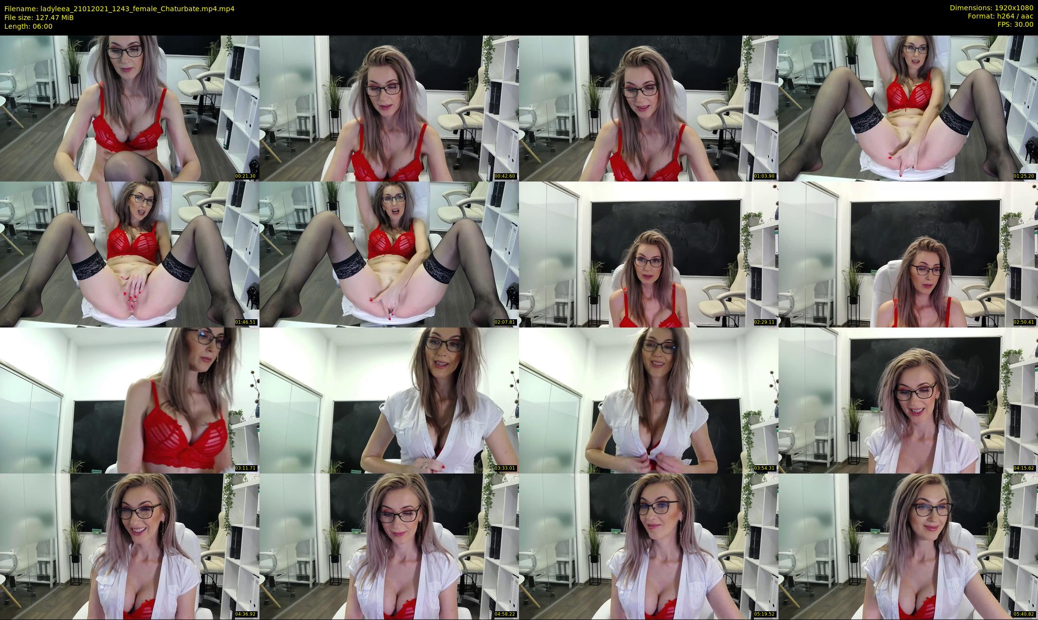 ladyleea — 6 minute Chaturbate female cam show recording, 1080p, Jan 21, 2021