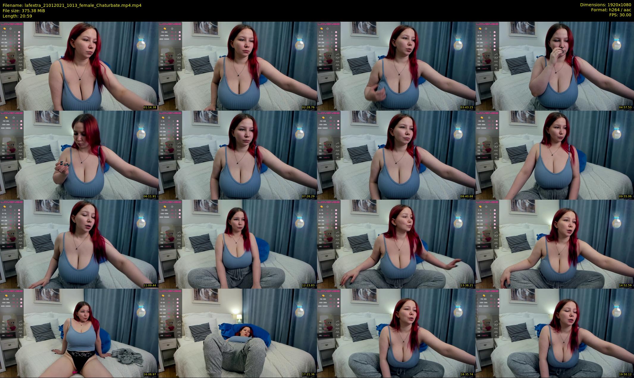 lafextra — 21 minute Chaturbate female cam show recording, 1080p, Jan 21, 2021