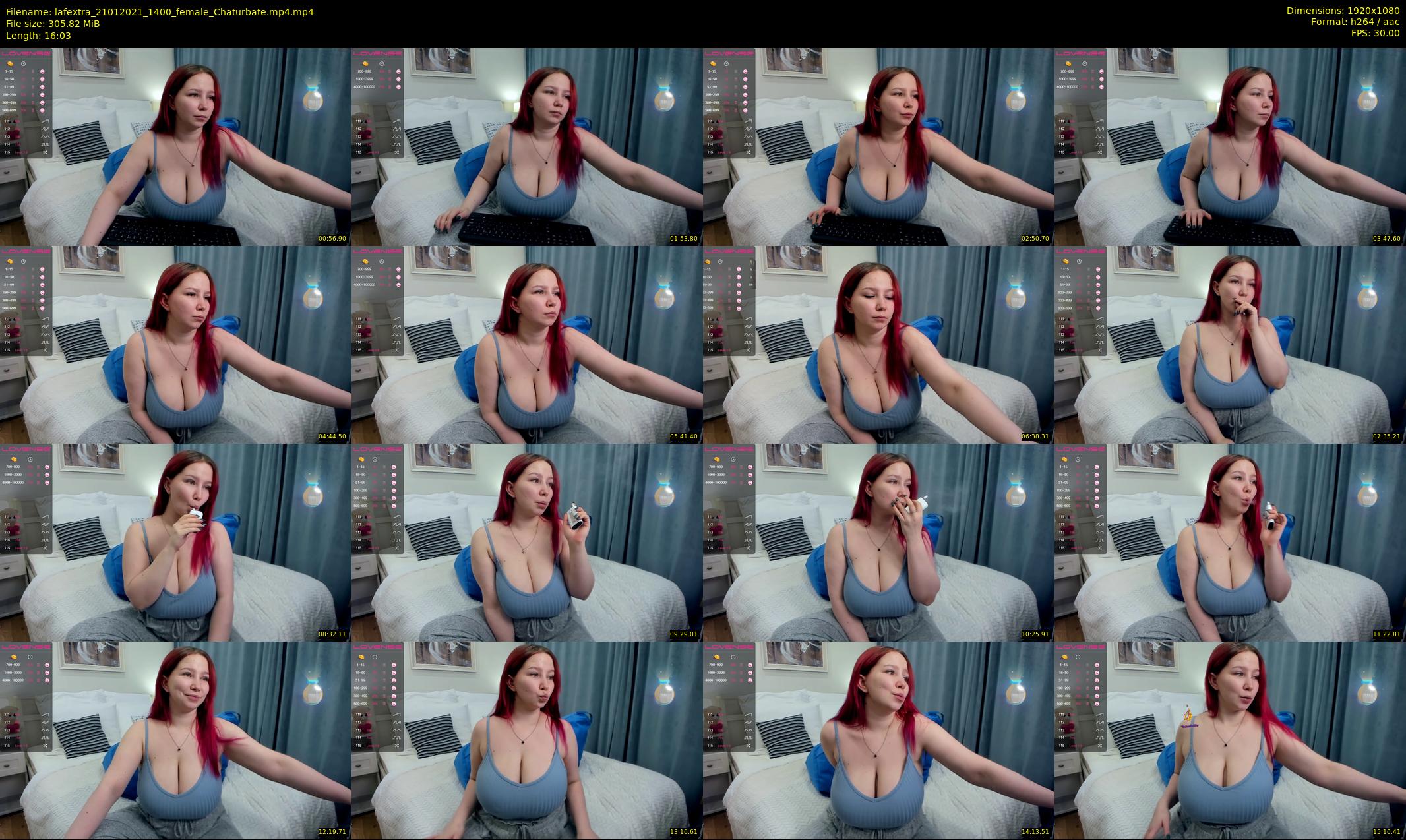 lafextra — 17 minute Chaturbate female cam show recording, 1080p, Jan 21, 2021