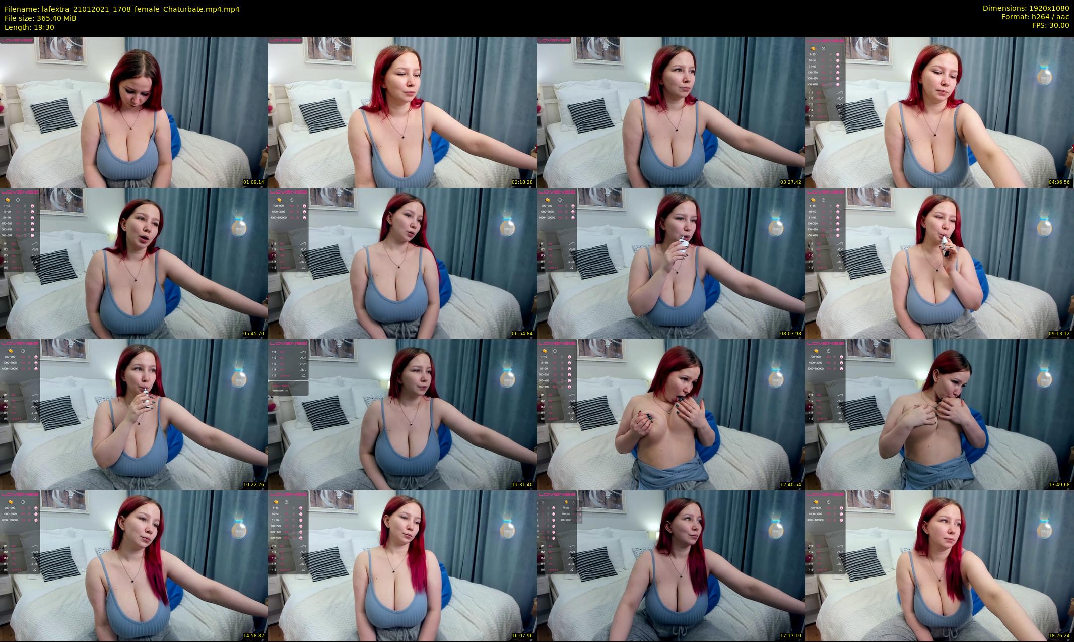 lafextra — 20 minute Chaturbate female cam show recording, 1080p, Jan 21, 2021
