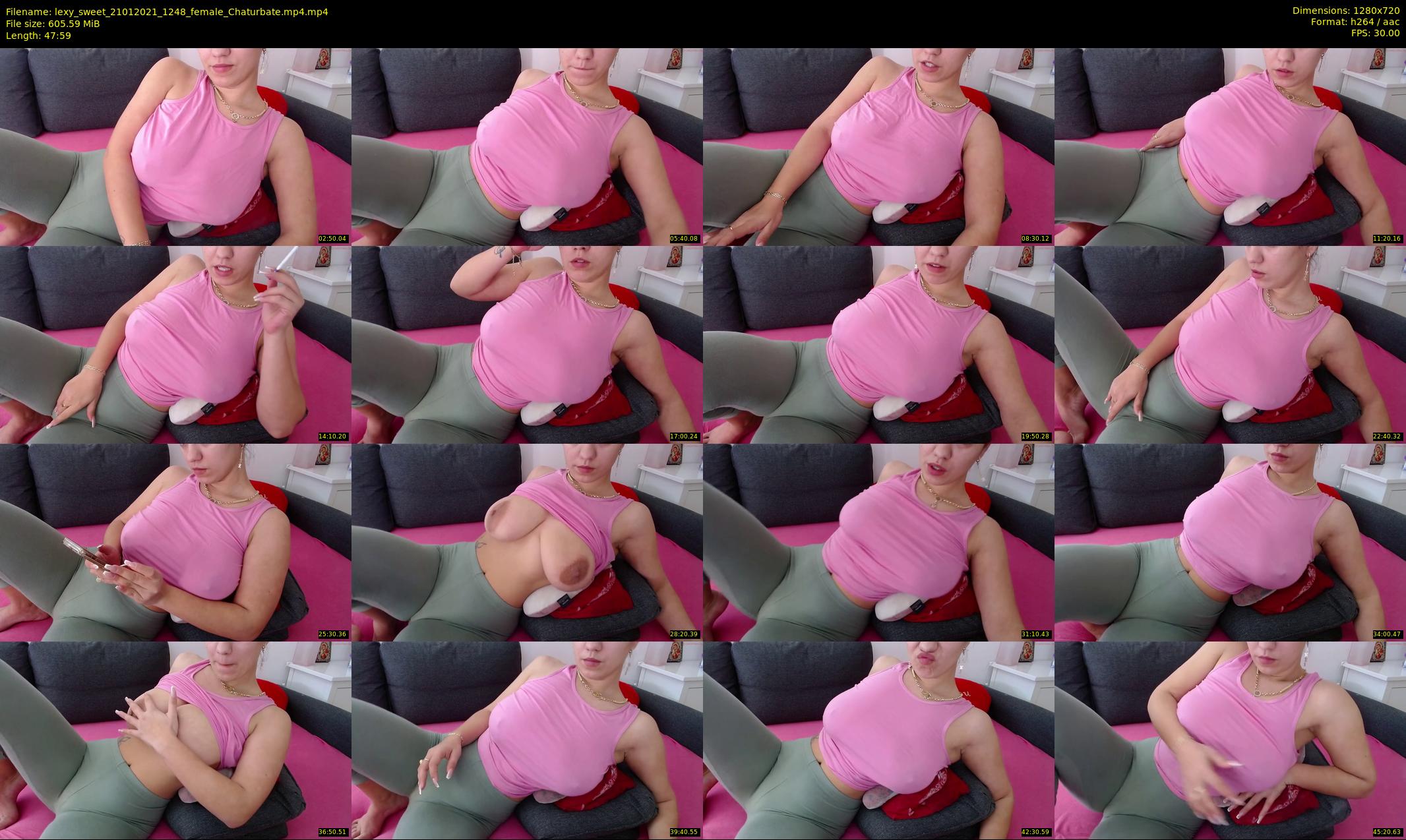 lexy_sweet — 48 minute Chaturbate female cam show recording, 720p, Jan 21, 2021