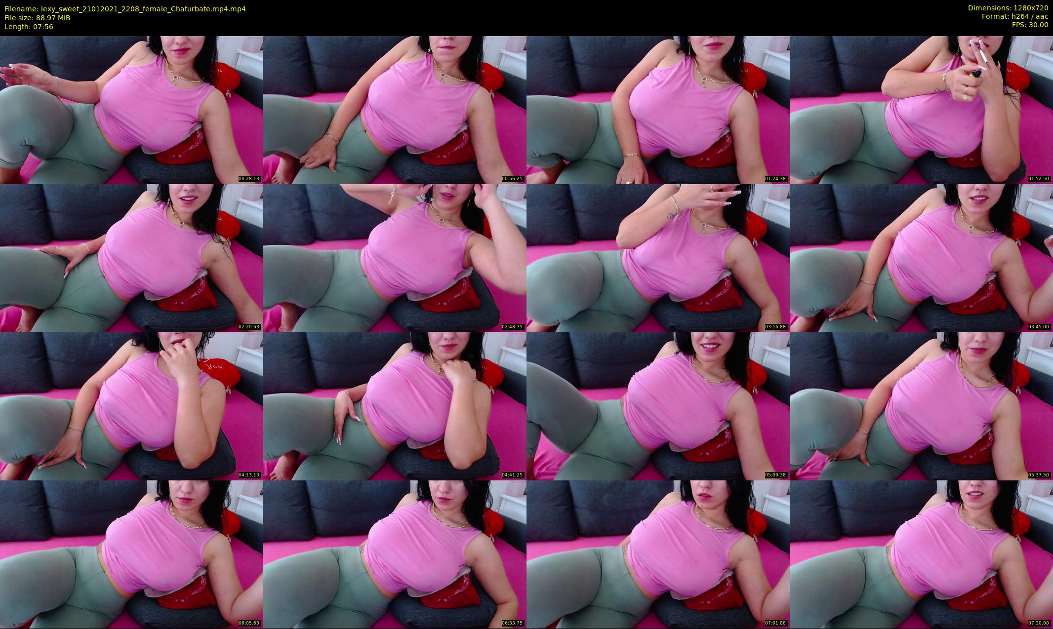lexy_sweet — 8 minute Chaturbate female cam show recording, 720p, Jan 21, 2021