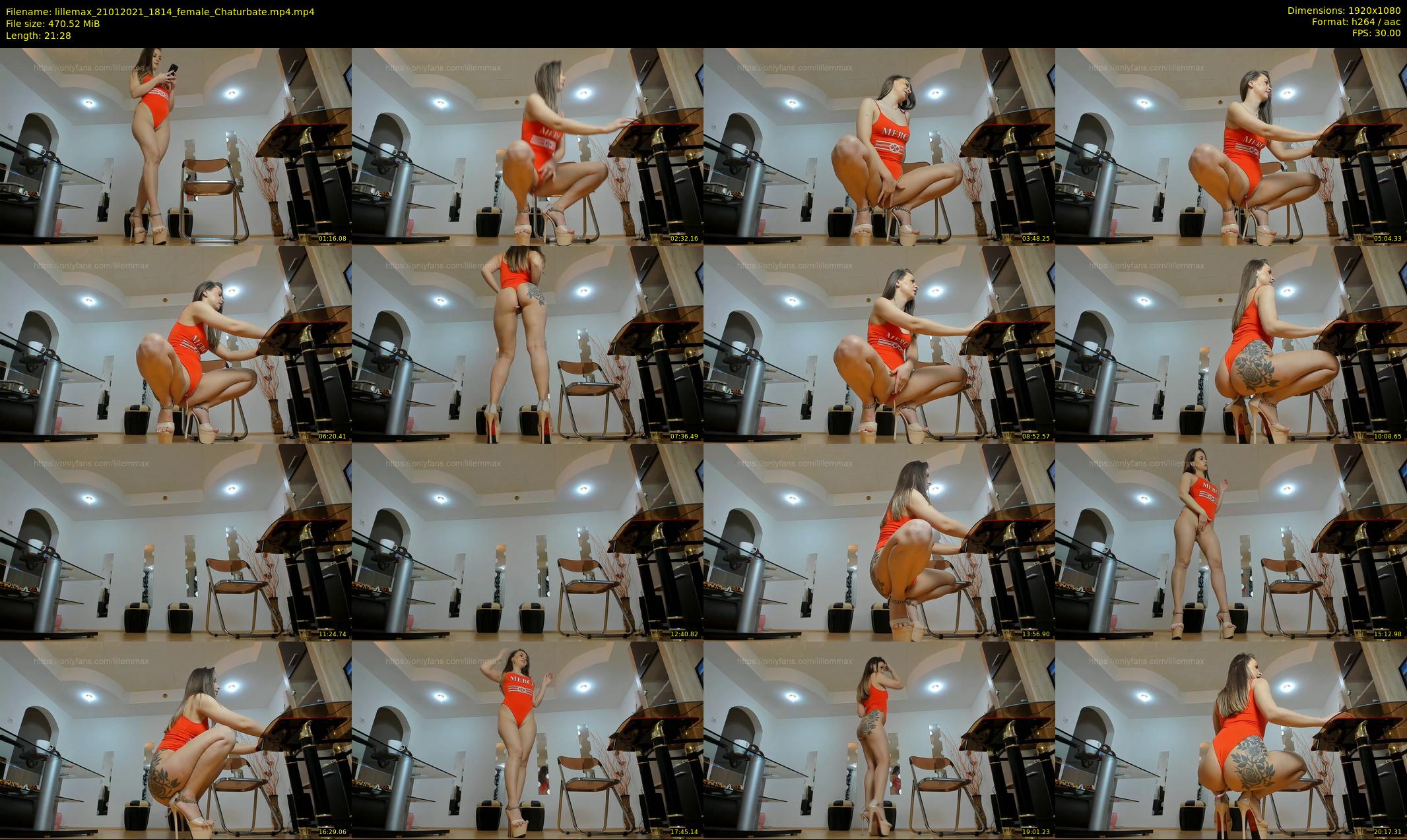 lillemax — 22 minute Chaturbate female cam show recording, 1080p, Jan 21, 2021