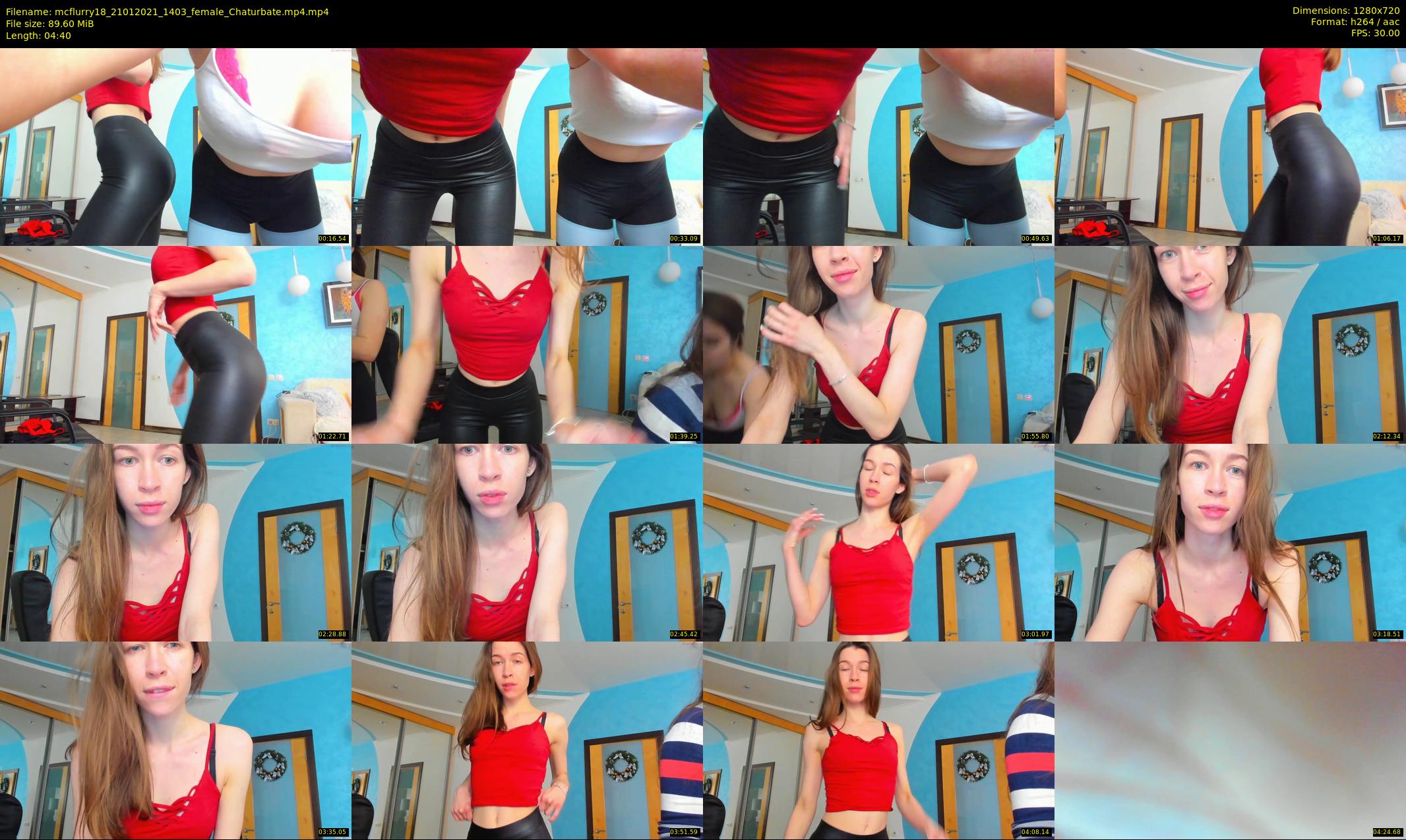 mcflurry18 — 5 minute Chaturbate female cam show recording, 720p, Jan 21, 2021