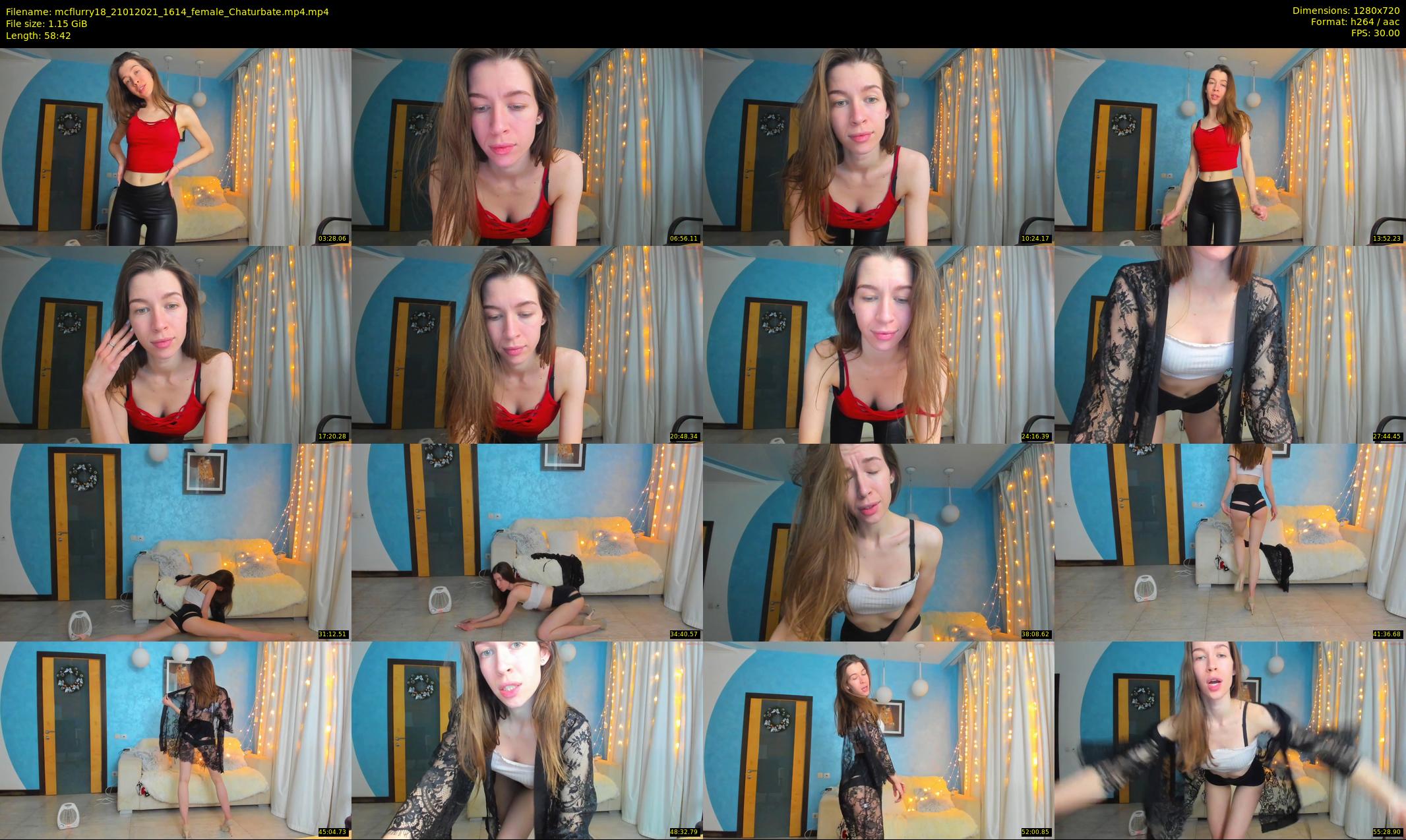 mcflurry18 — 59 minute Chaturbate female cam show recording, 720p, Jan 21, 2021