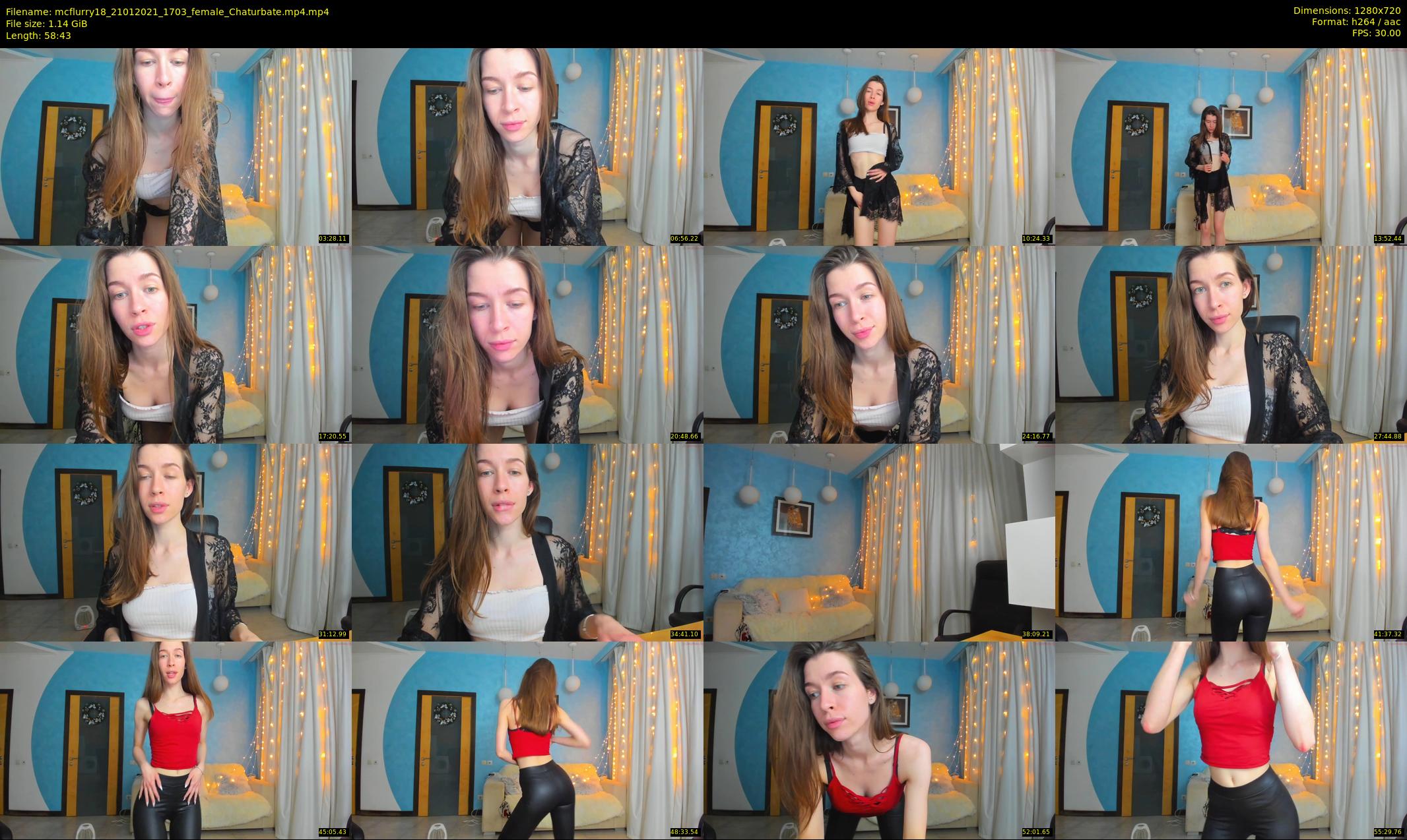 mcflurry18 — 59 minute Chaturbate female cam show recording, 720p, Jan 21, 2021