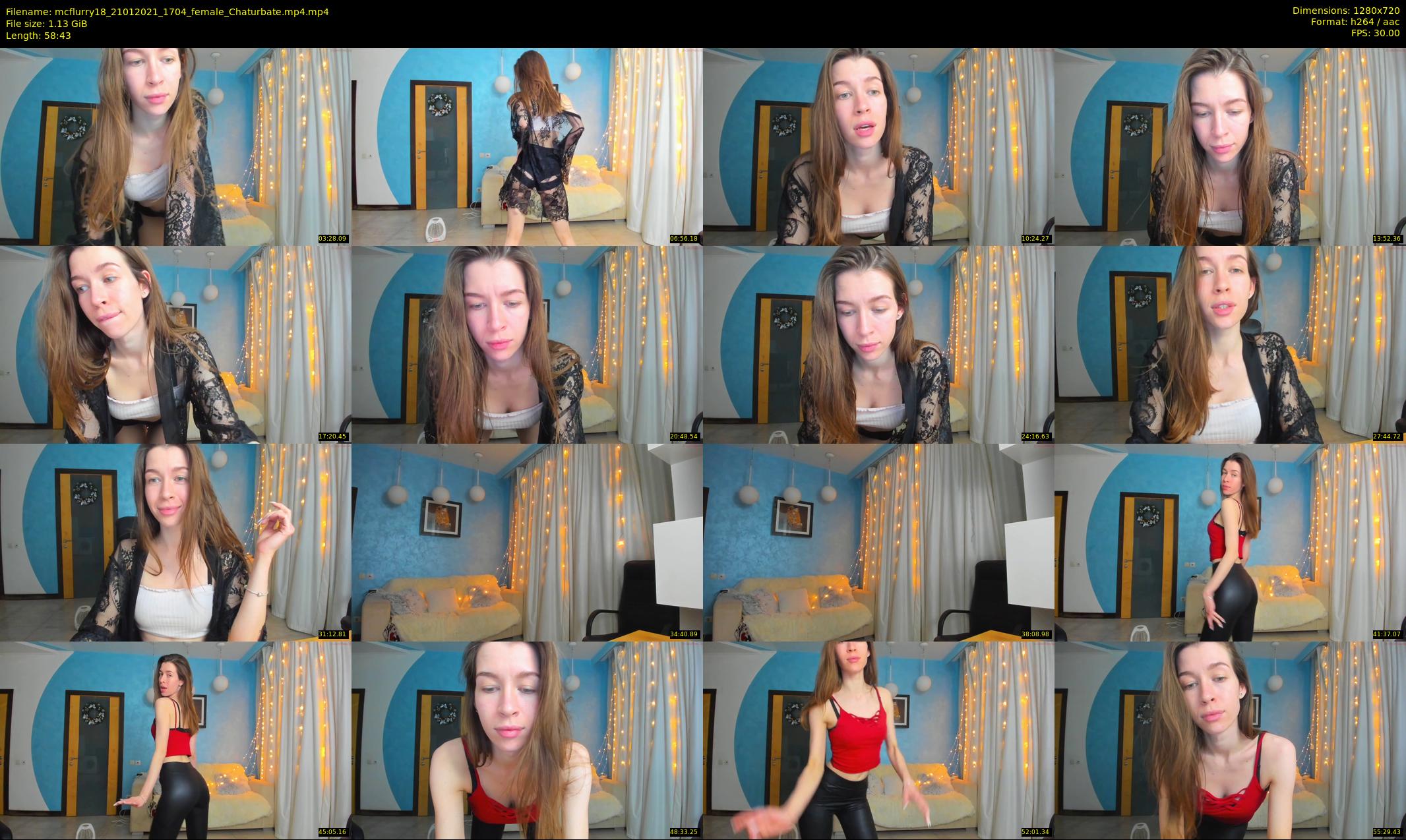 mcflurry18 — 59 minute Chaturbate female cam show recording, 720p, Jan 21, 2021
