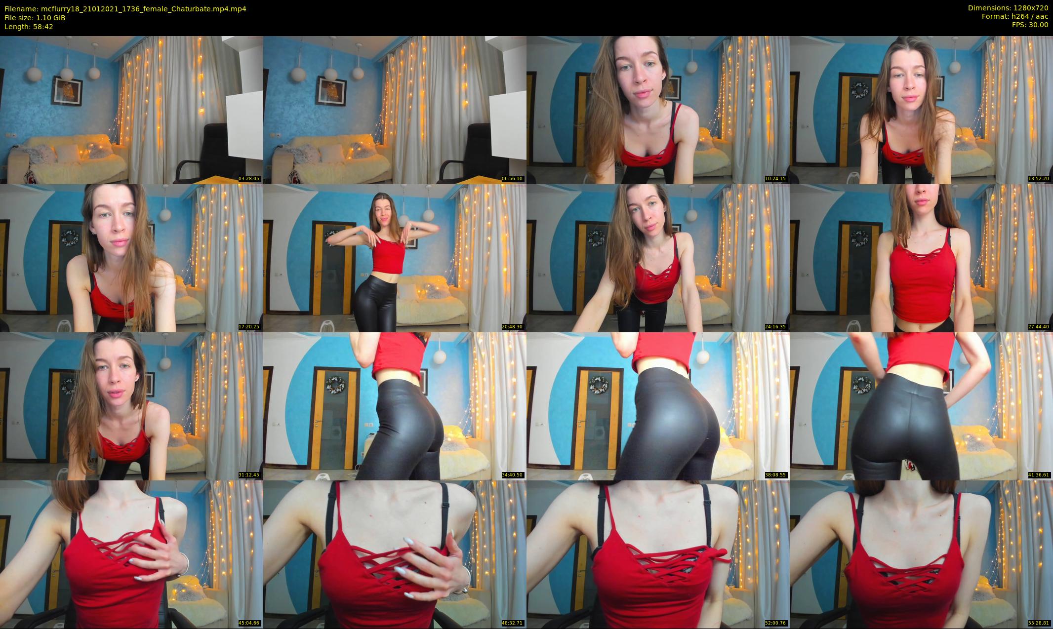 mcflurry18 — 59 minute Chaturbate female cam show recording, 720p, Jan 21, 2021