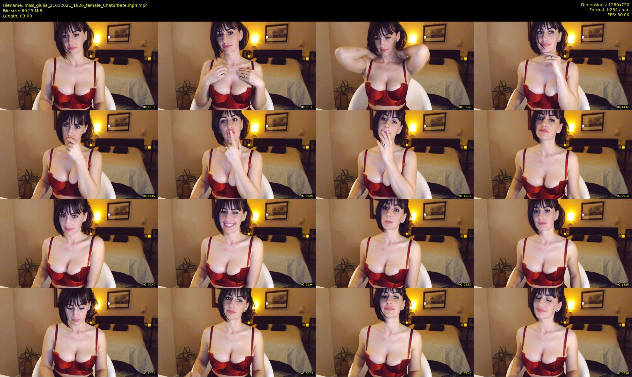 miss_giulia — 4 minute Chaturbate female cam show recording, 720p, Jan 21, 2021