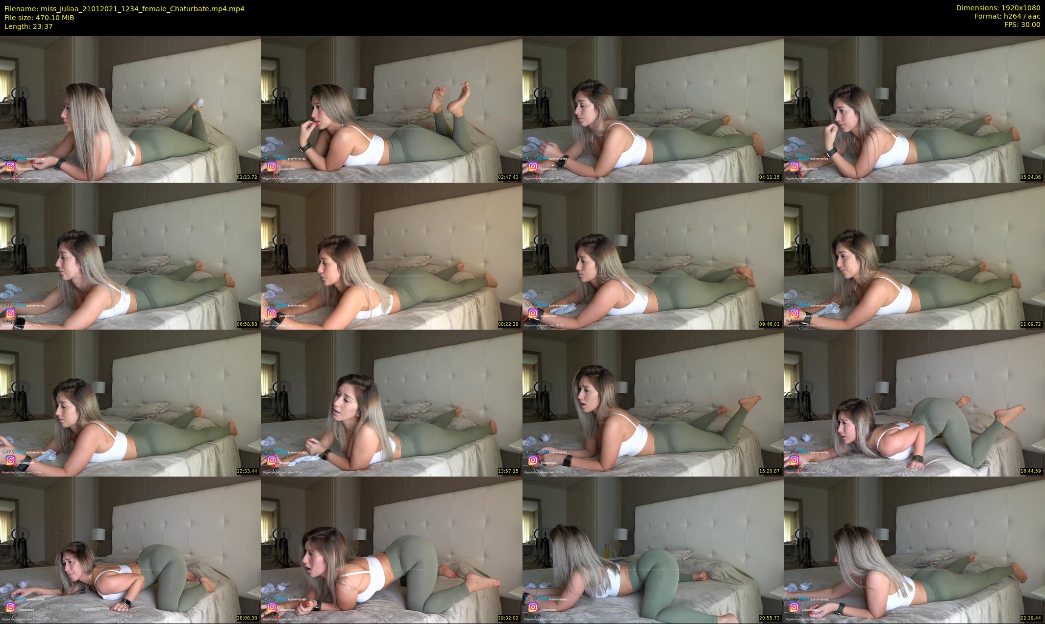 miss_juliaa — 24 minute Chaturbate female cam show recording, 1080p, Jan 21, 2021