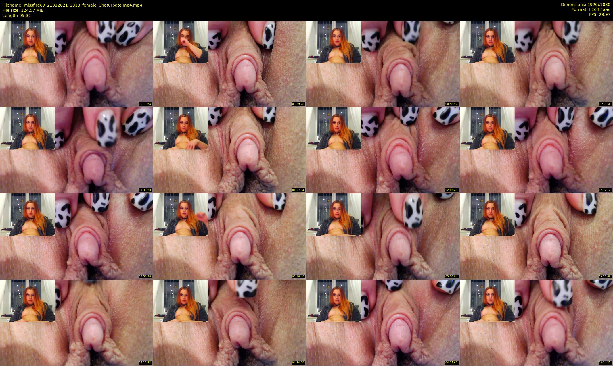 missfire69 — 6 minute Chaturbate female cam show recording, 1080p, Jan 21, 2021