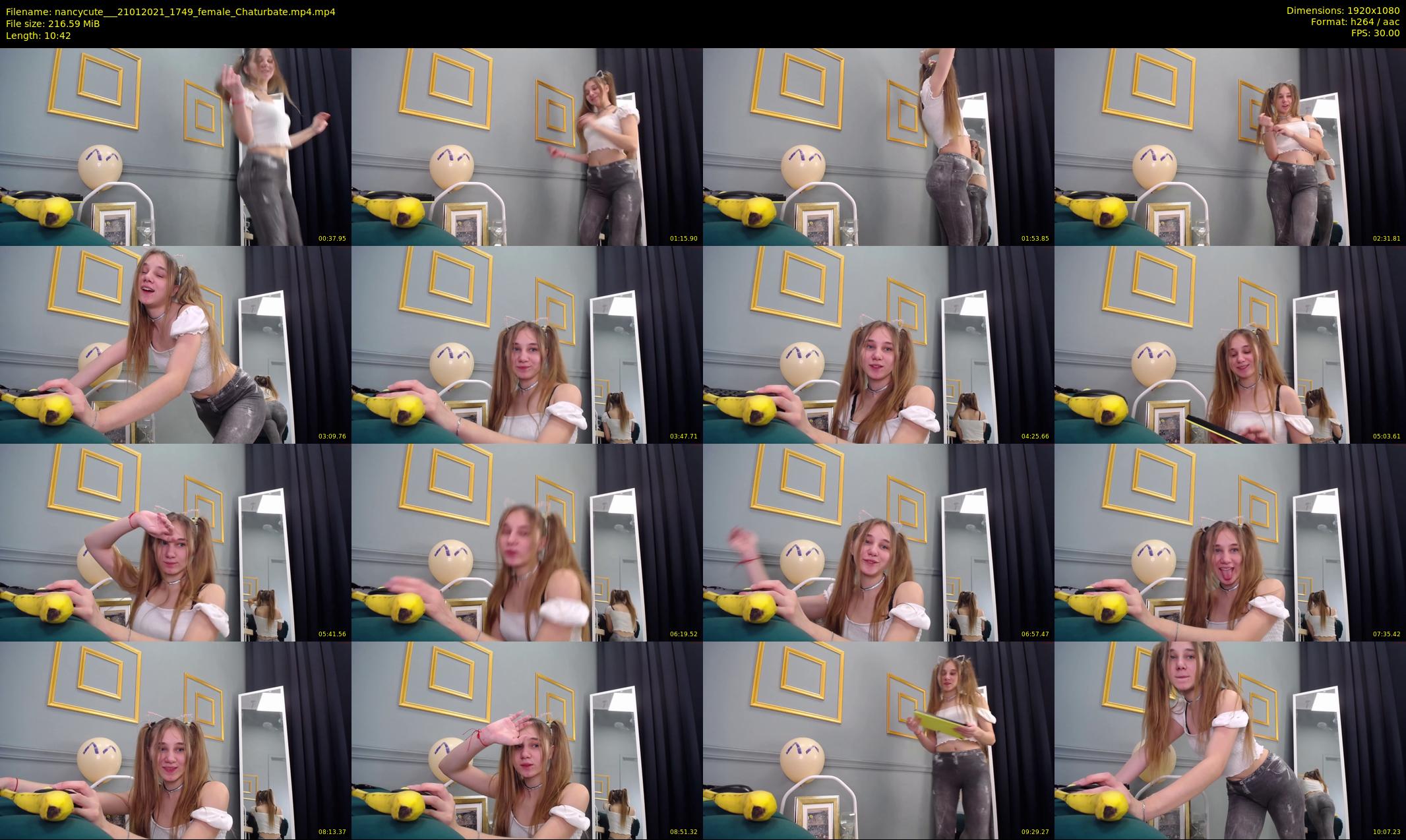 nancycute__ — 11 minute Chaturbate female cam show recording, 1080p, Jan 21, 2021