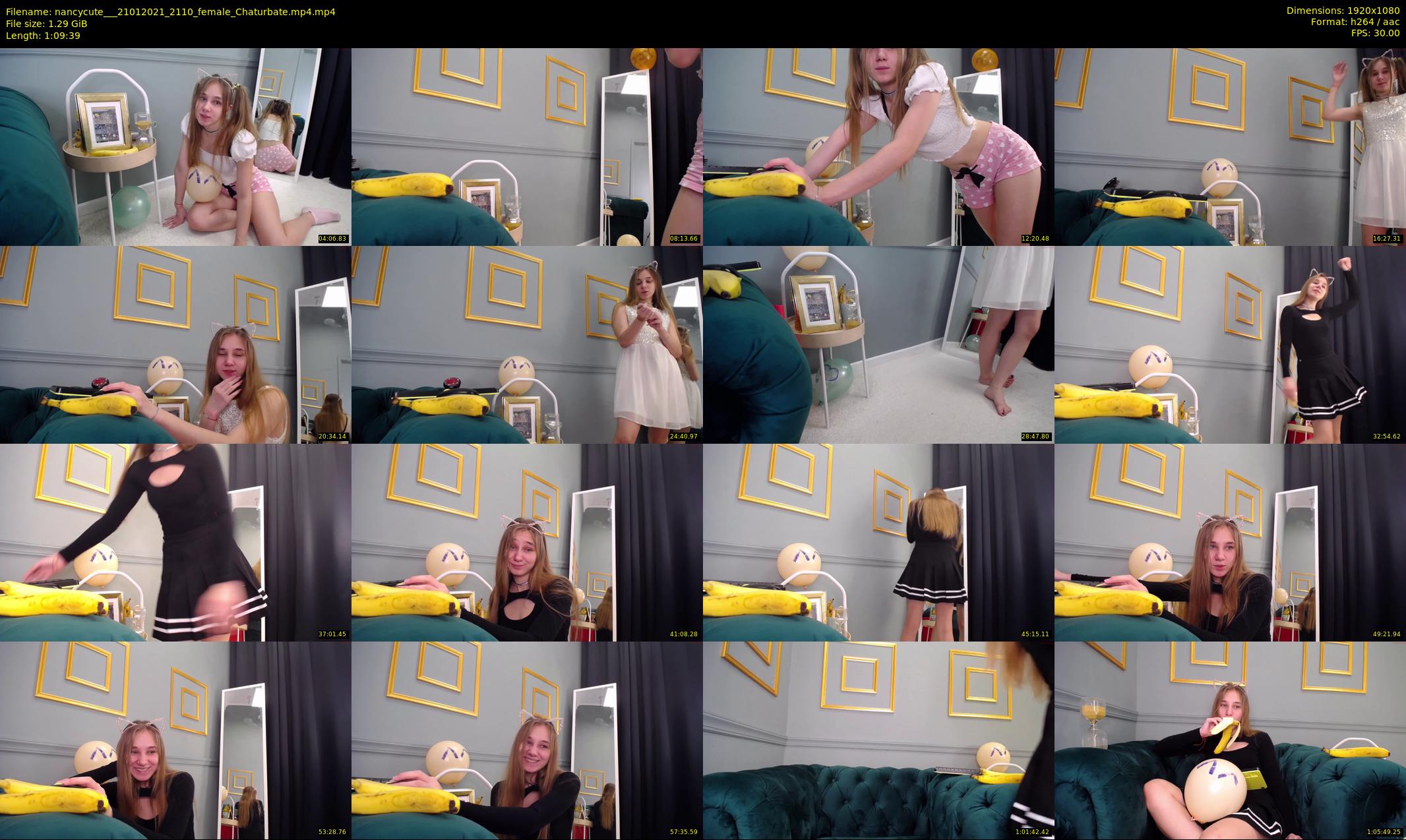 nancycute__ — 70 minute Chaturbate female cam show recording, 1080p, Jan 21, 2021