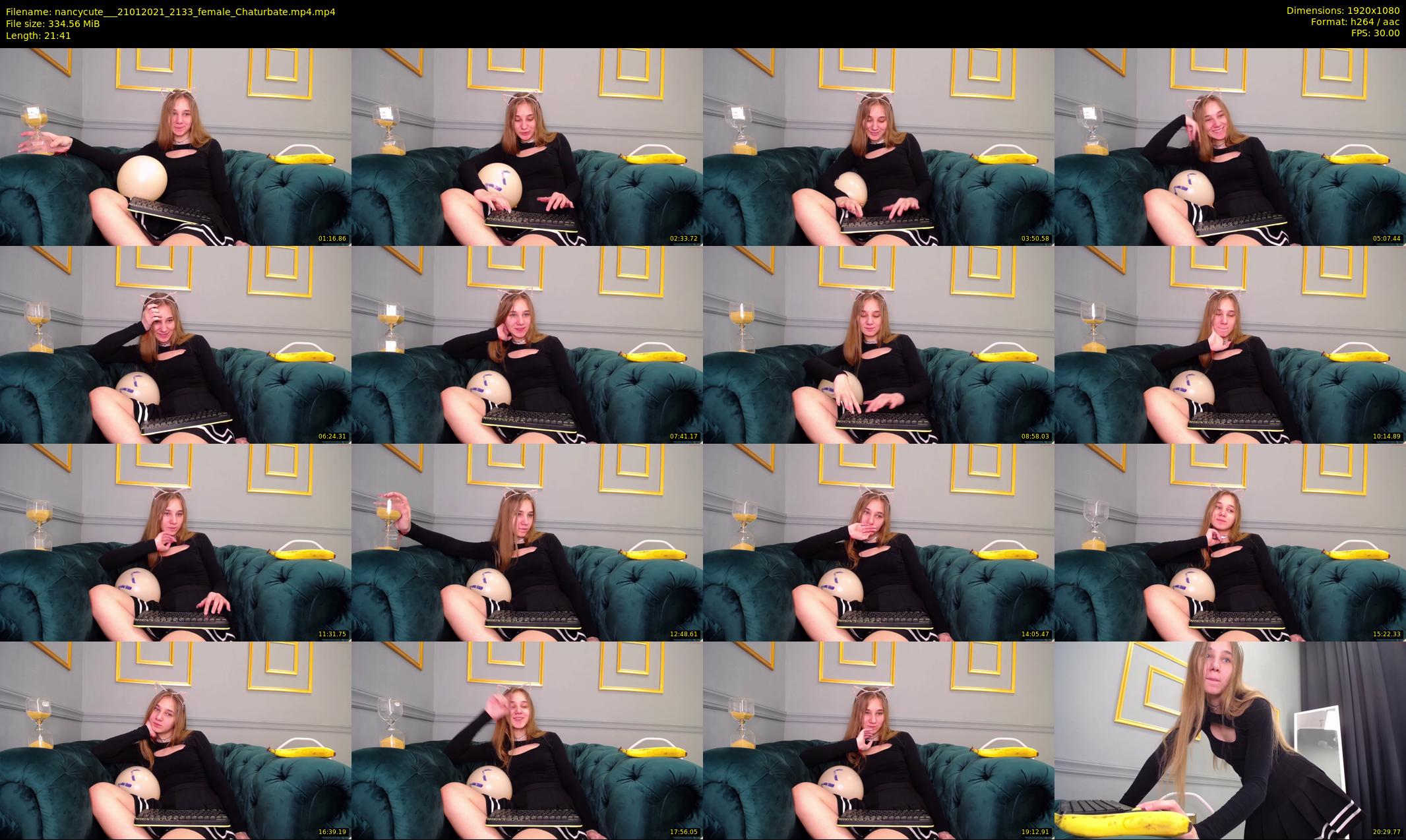 nancycute__ — 22 minute Chaturbate female cam show recording, 1080p, Jan 21, 2021