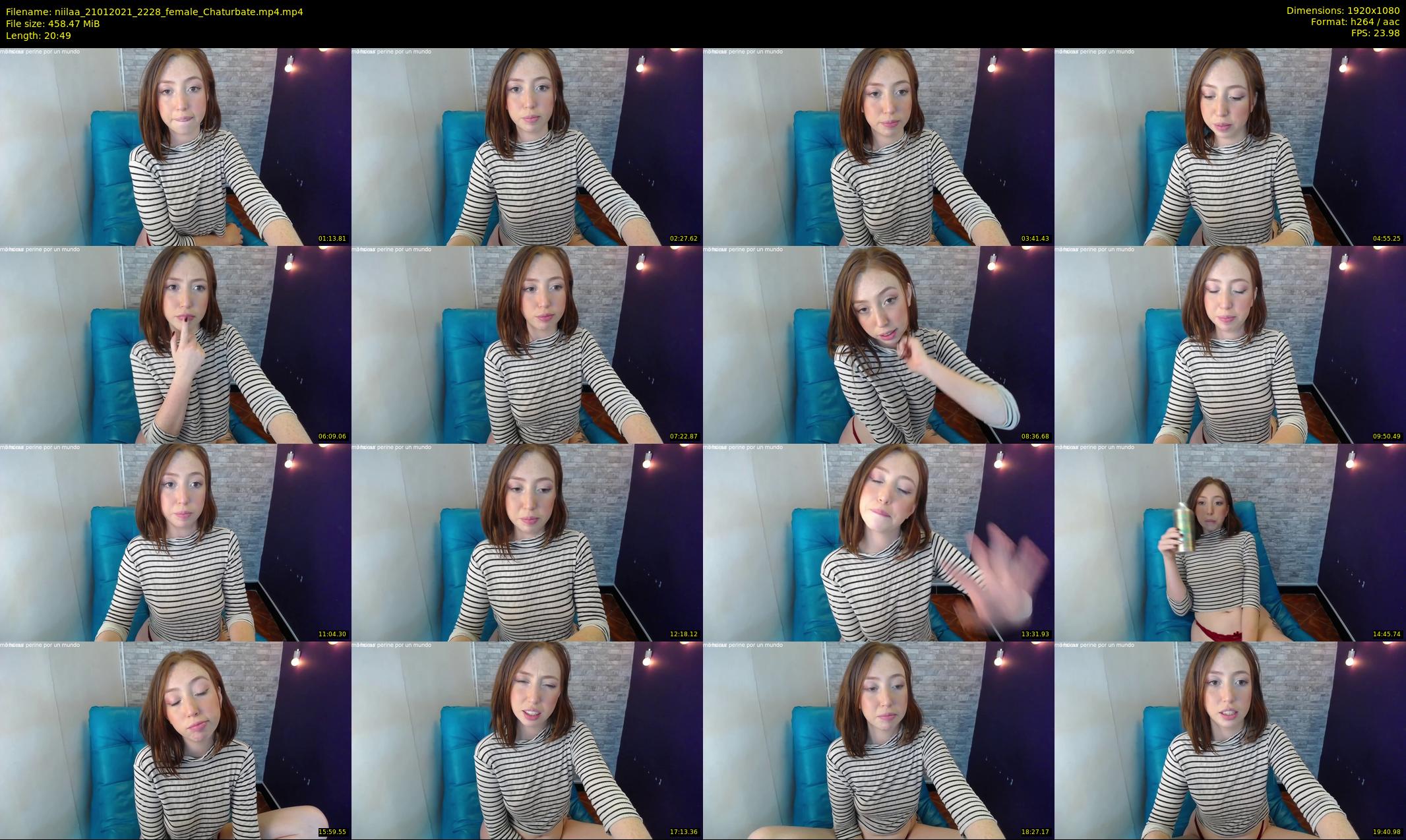 niilaa — 21 minute Chaturbate female cam show recording, 1080p, Jan 21, 2021