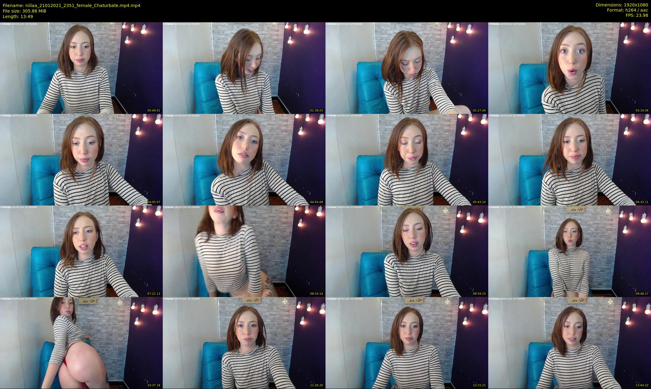 niilaa — 14 minute Chaturbate female cam show recording, 1080p, Jan 21, 2021