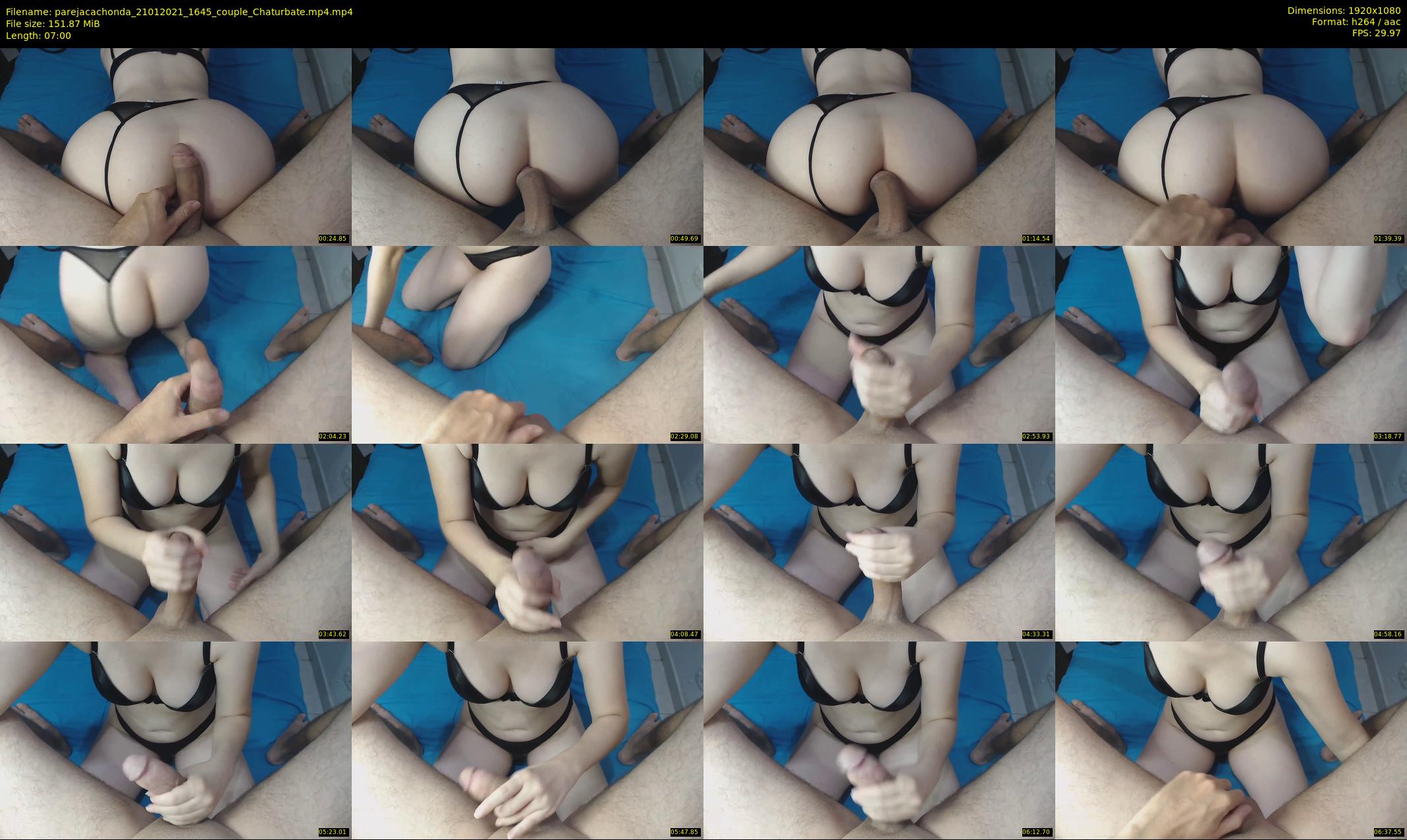 parejacachonda — 7 minute Chaturbate couple cam show recording, 1080p, Jan 21, 2021