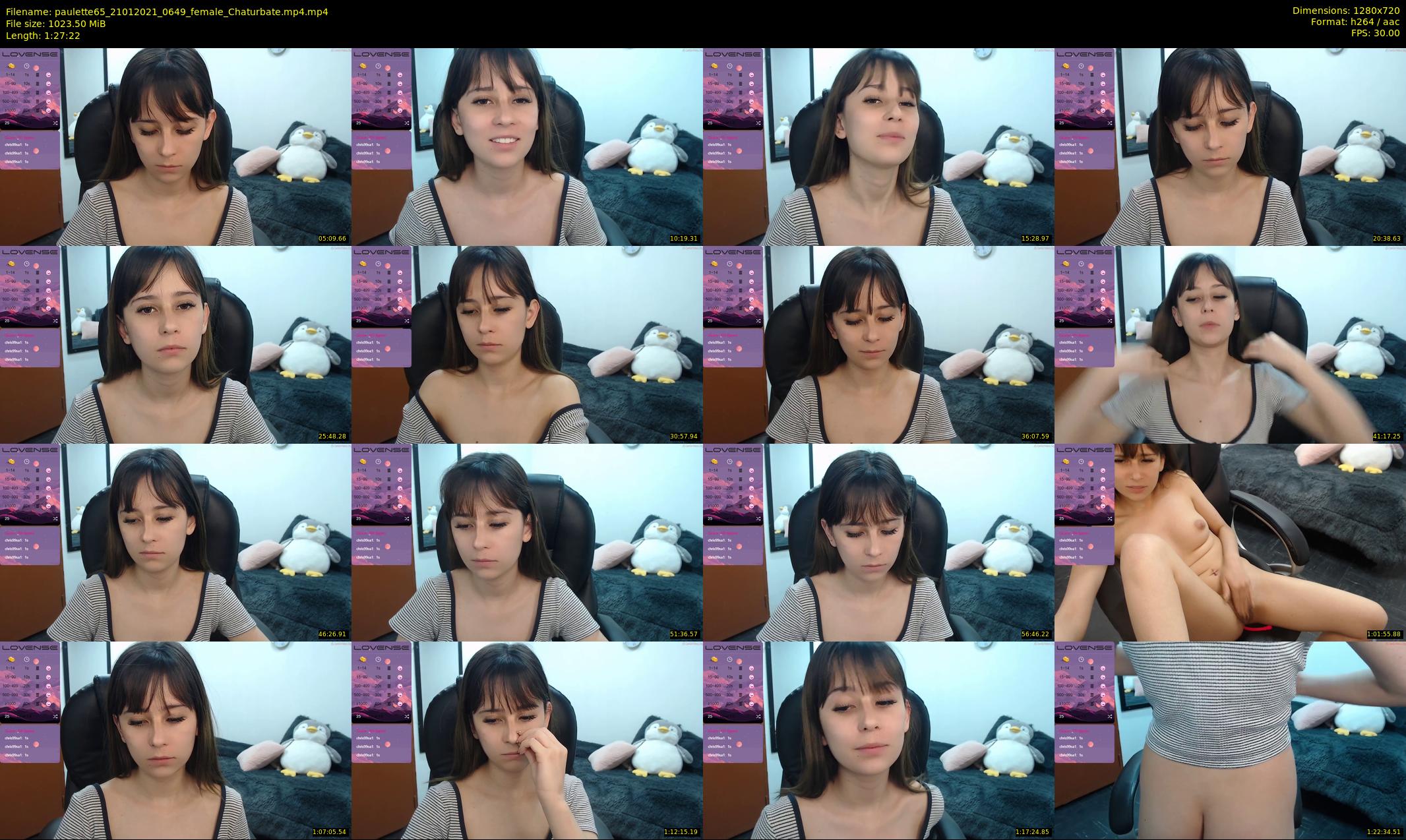 paulette65 — 88 minute Chaturbate female cam show recording, 720p, Jan 21, 2021
