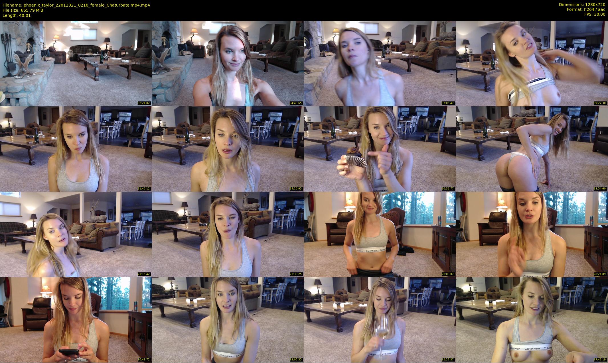 phoenix_taylor — 41 minute Chaturbate female cam show recording, 720p, Jan 22, 2021