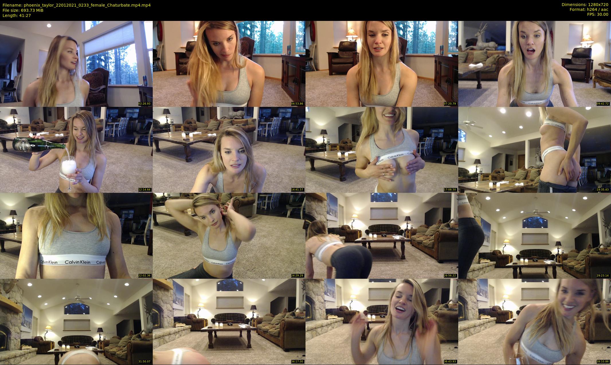 phoenix_taylor — 42 minute Chaturbate female cam show recording, 720p, Jan 22, 2021