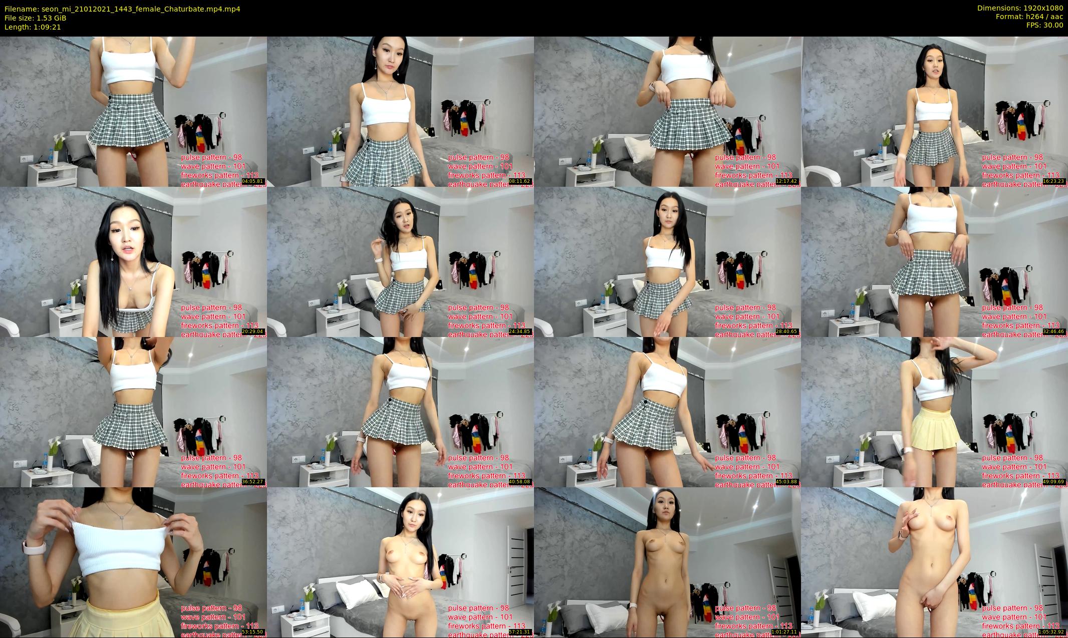 seon_mi — 70 minute Chaturbate female cam show recording, 1080p, Jan 21, 2021