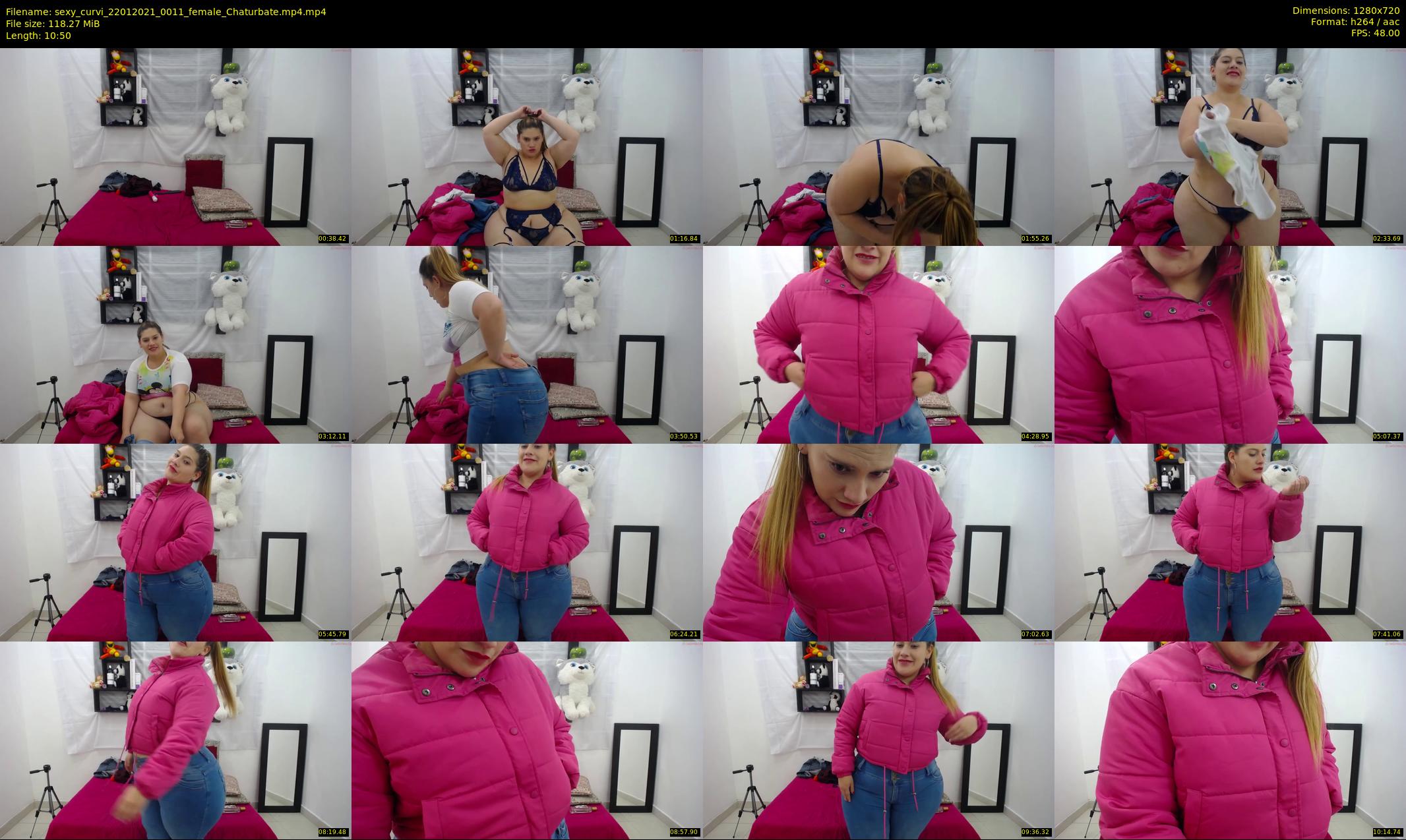 sexy_curvi — 11 minute Chaturbate female cam show recording, 720p, Jan 22, 2021