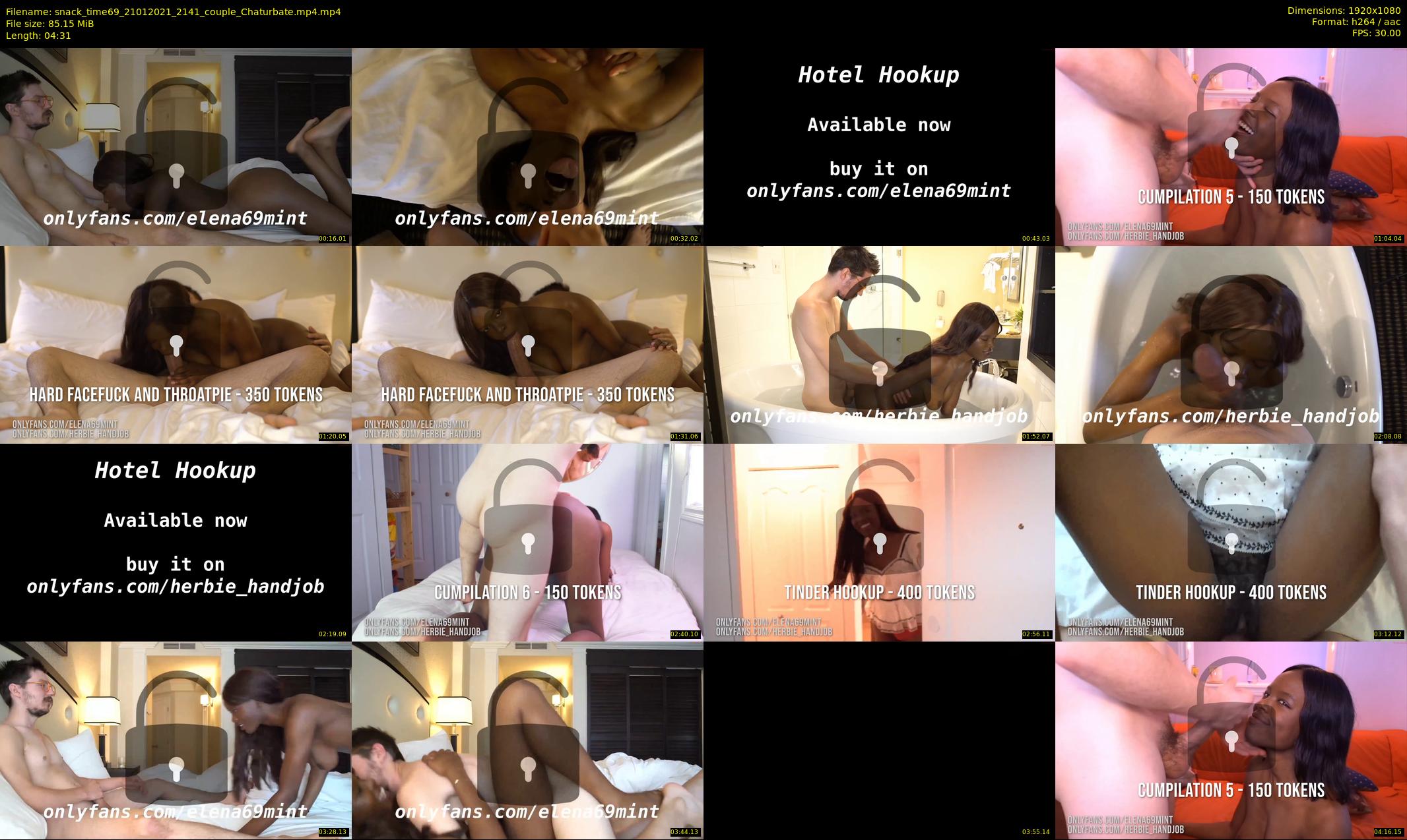 snack_time69 — 5 minute Chaturbate couple cam show recording, 1080p, Jan 21, 2021