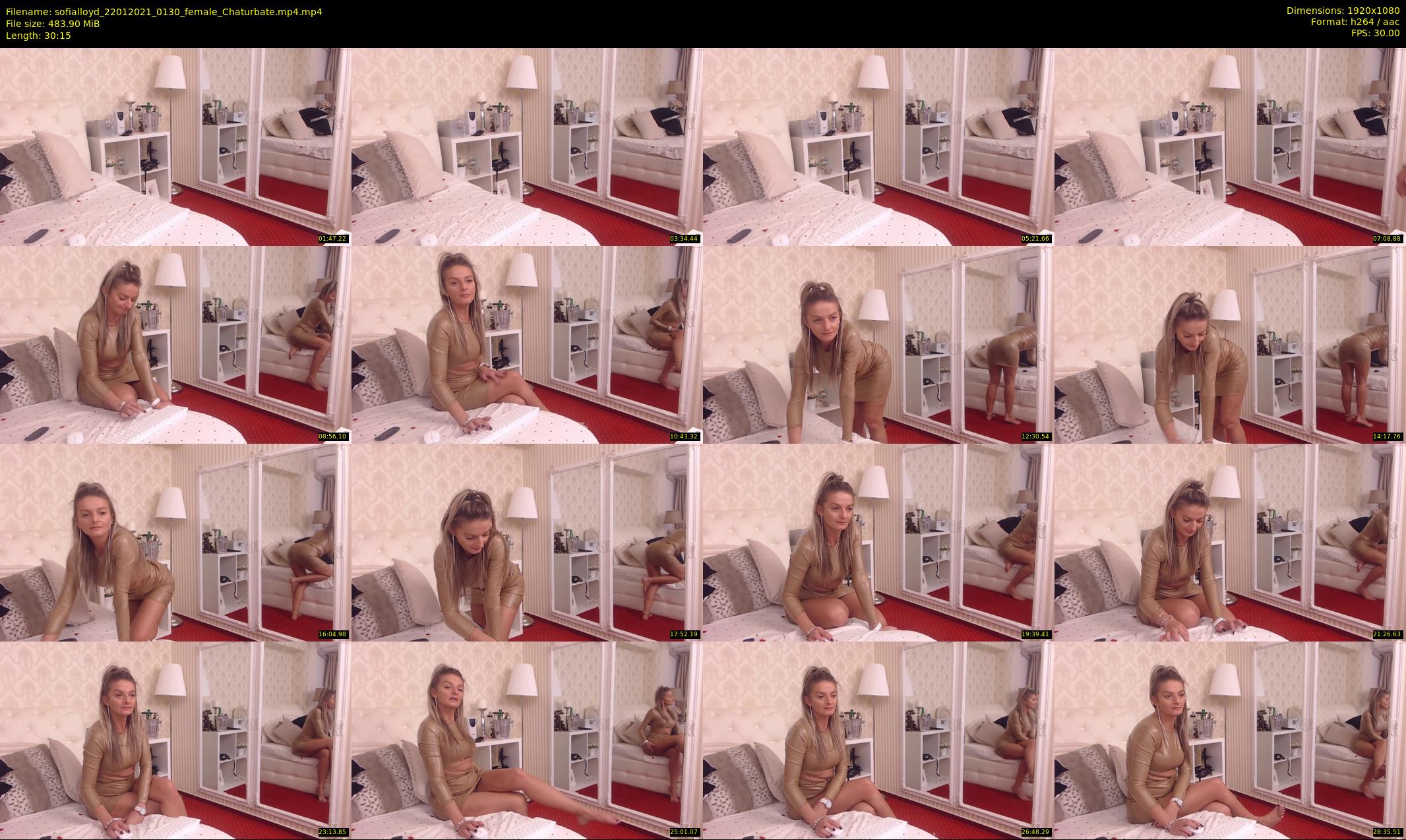 sofialloyd — 31 minute Chaturbate female cam show recording, 1080p, Jan 22, 2021