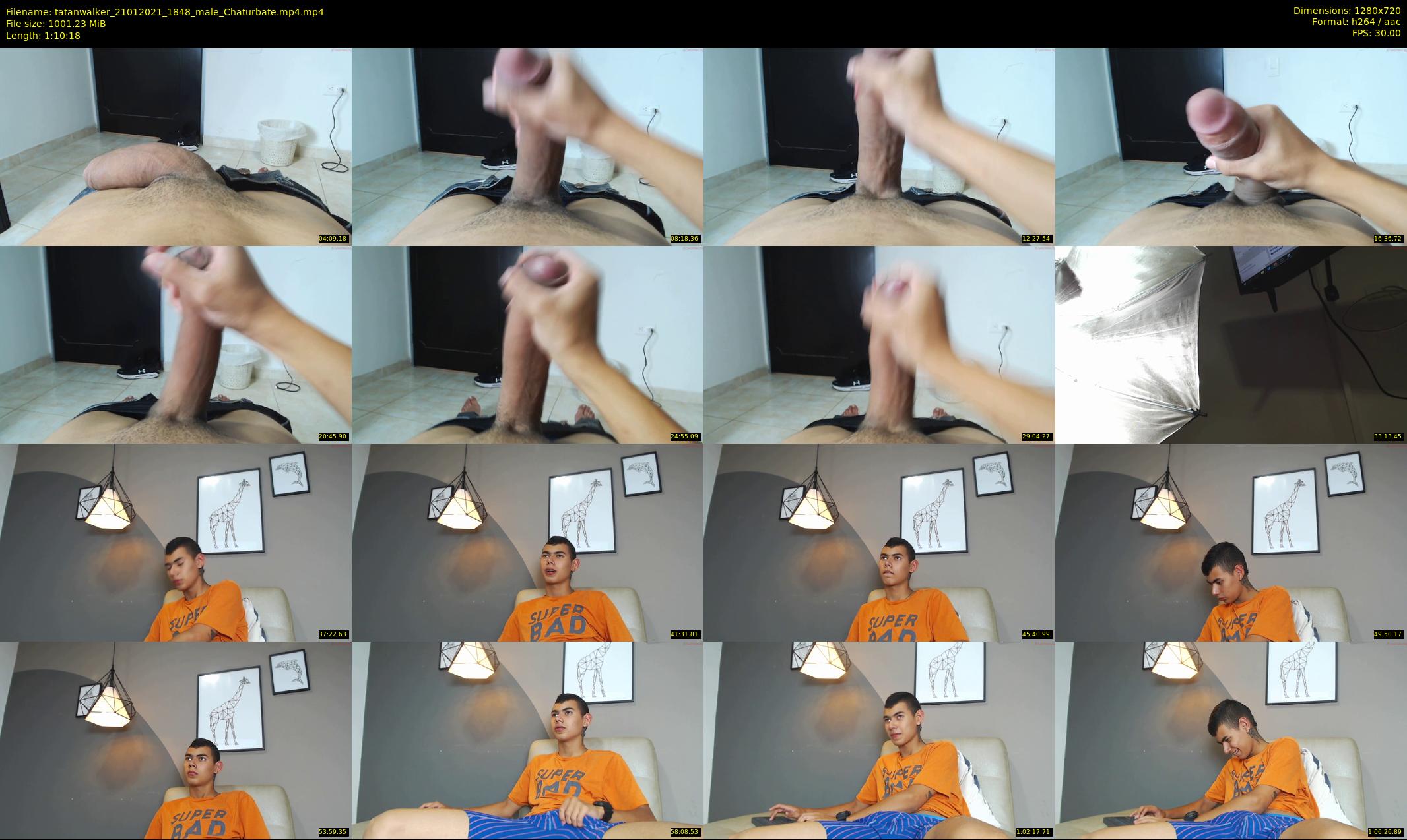 tatanwalker — 71 minute Chaturbate male cam show recording, 720p, Jan 21, 2021