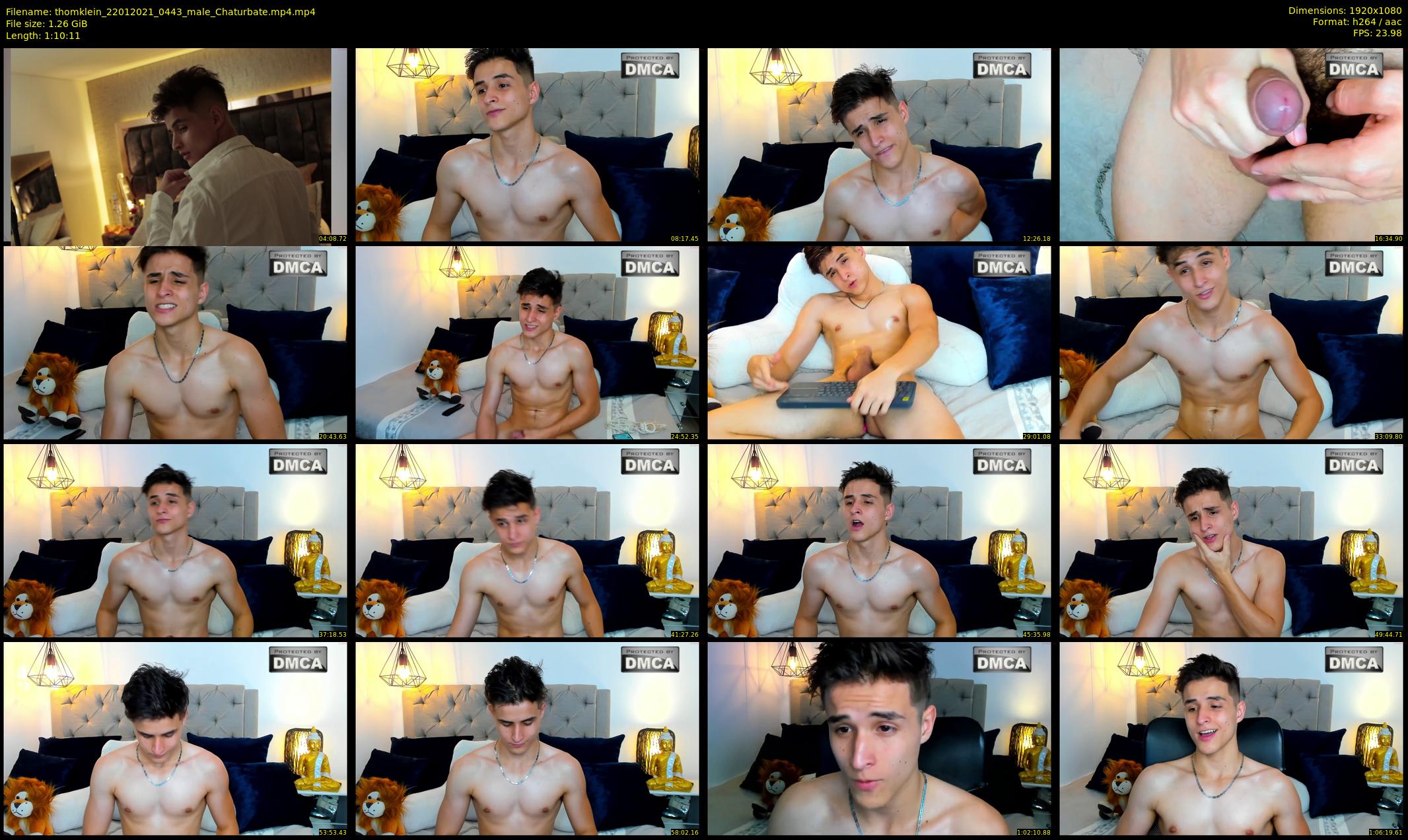 thomklein — 71 minute Chaturbate male cam show recording, 1080p, Jan 22, 2021